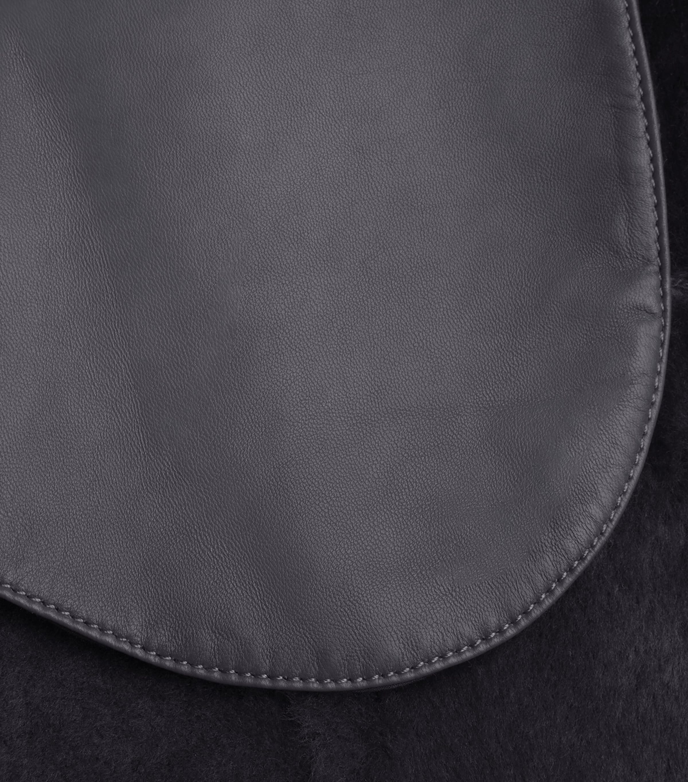 Shearling Marc Gilet SMOKE Image 5