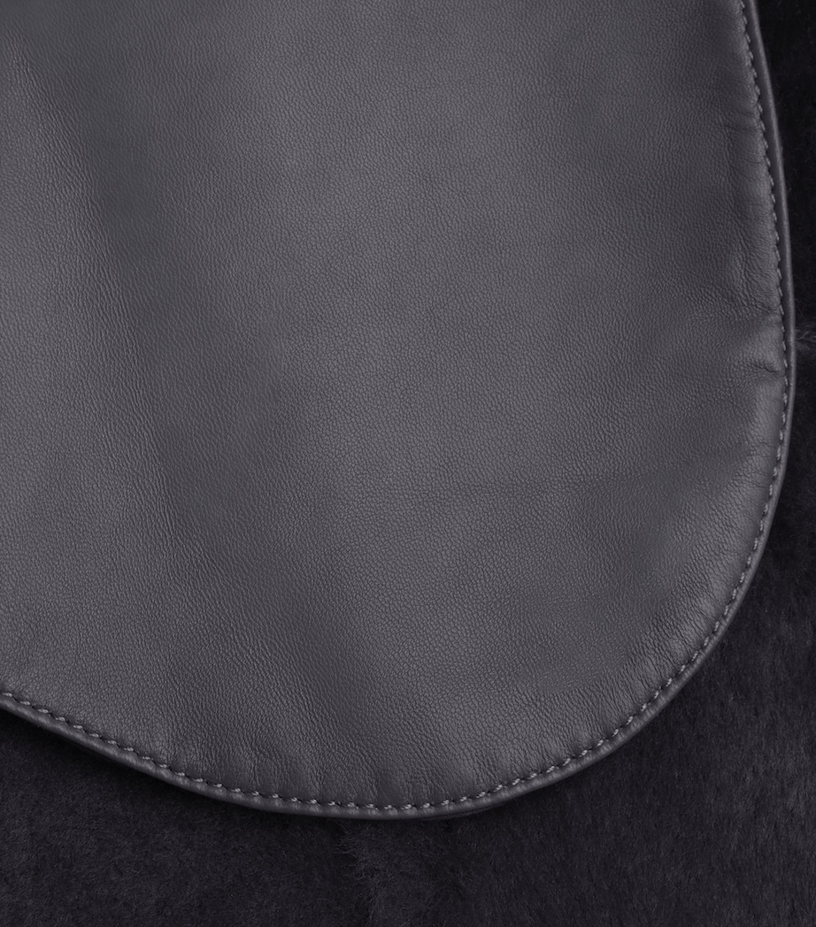 Shearling Marc Gilet SMOKE Image 5