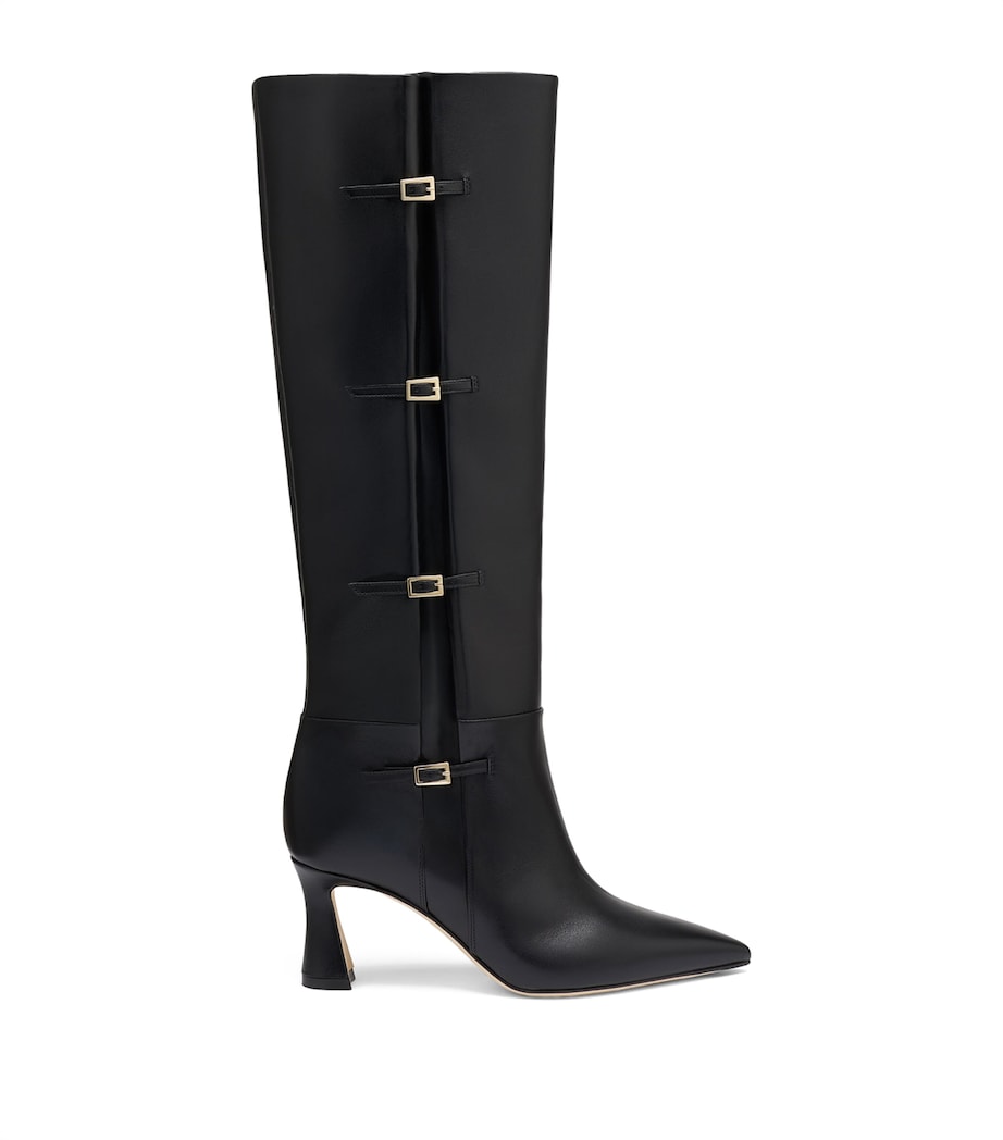 Malone Souliers Nappa Leather Nolan Knee-High Boots 70 Black Image 1