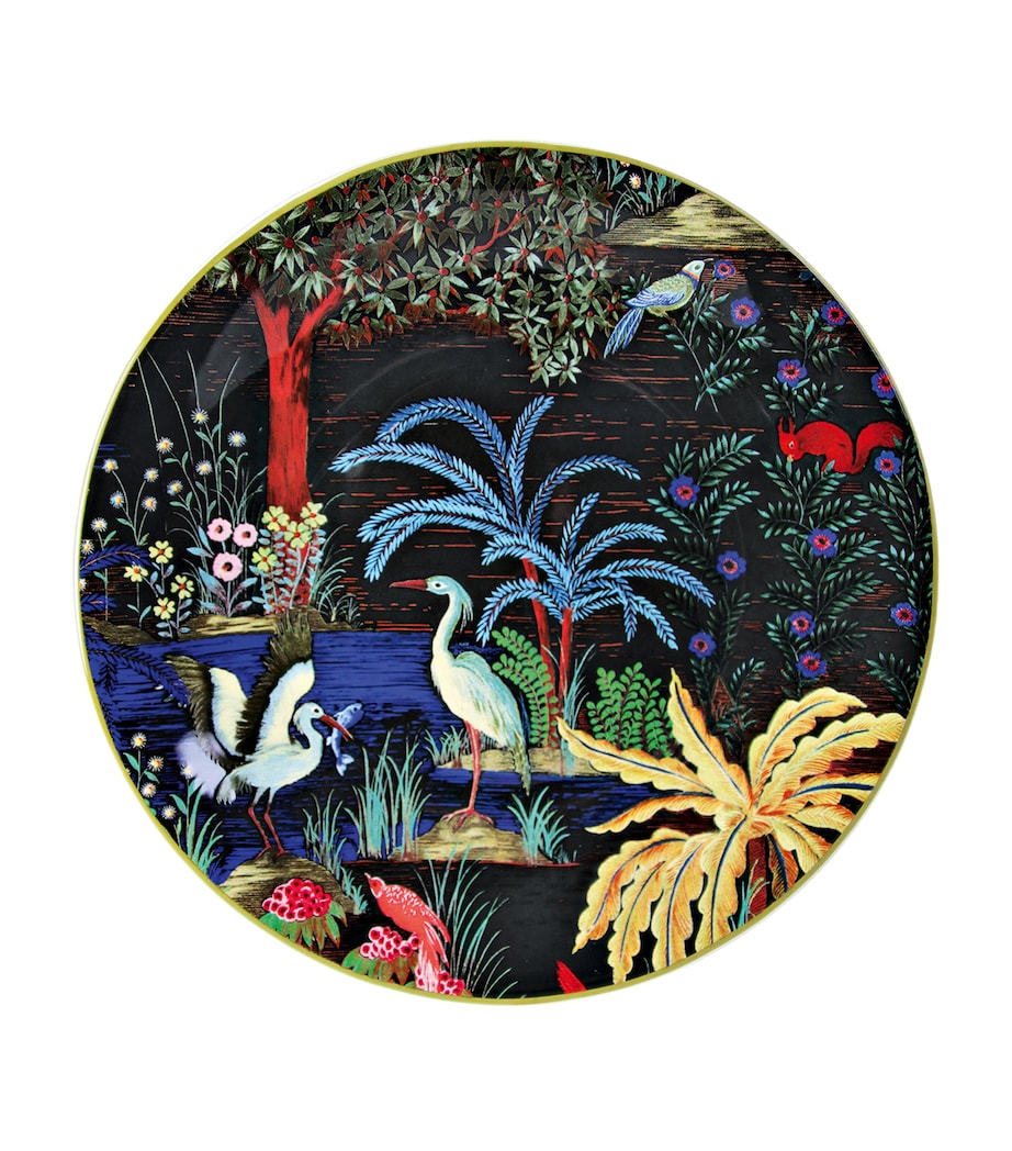 Set of 4 Jardin du Palais Dessert Plates (23cm) MULTICOLOR Image 6