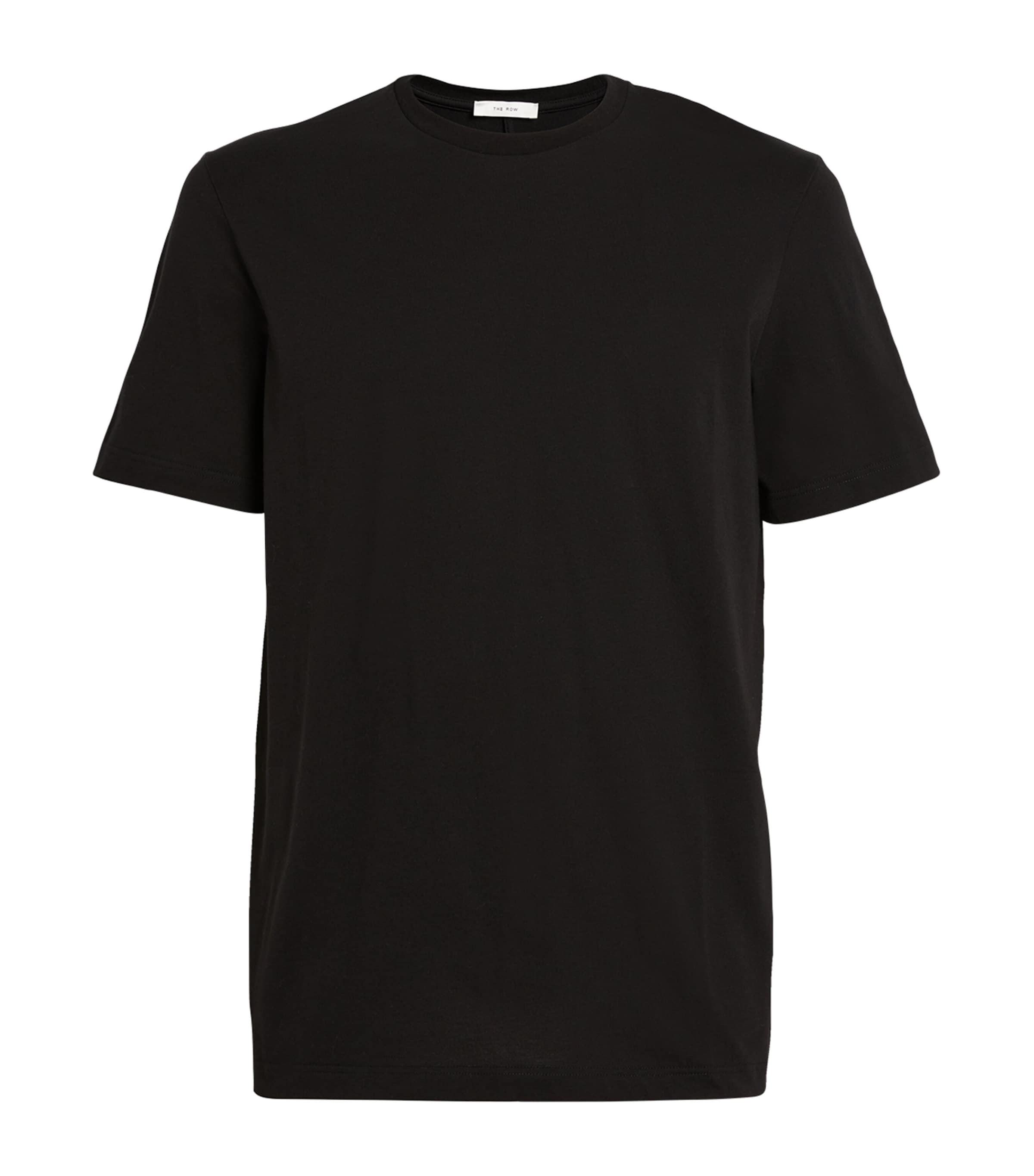 The Row Luke Supima Cotton T-shirt In Black