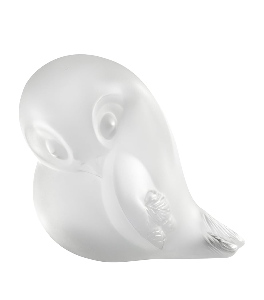 Lalique Piou-Piou Wing Up Sculpture (5.5cm) Incolore Image 1