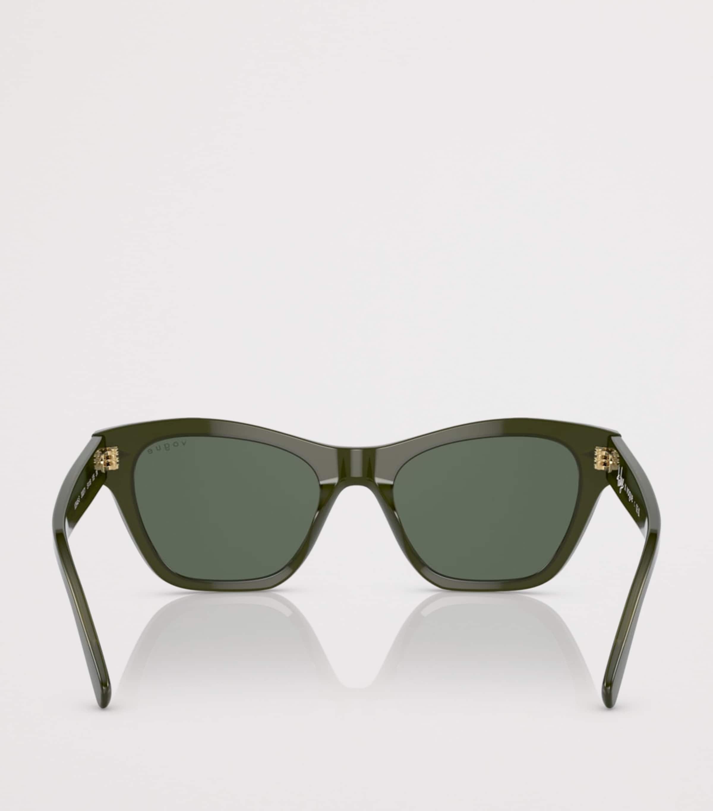 Vogue Acetate Cat Eye Sunglasses Image 4