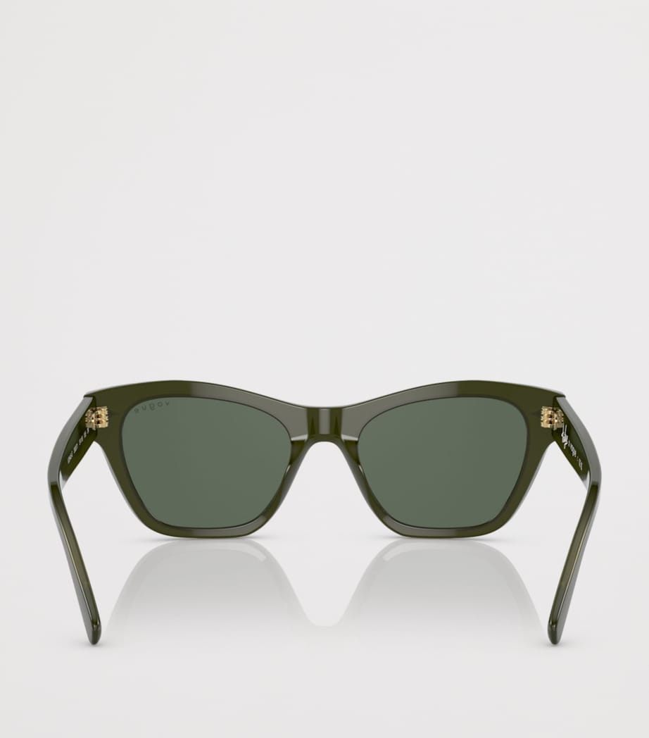 Vogue Acetate Cat Eye Sunglasses Image 4