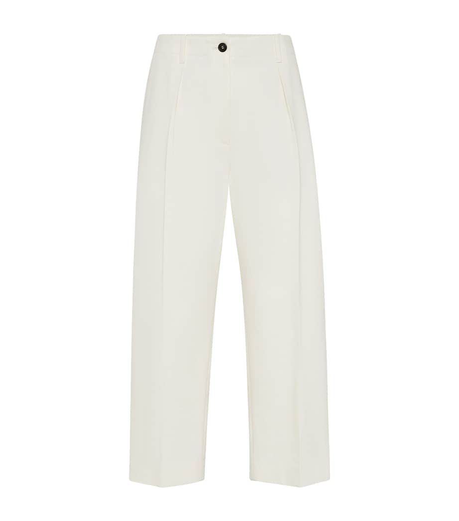Cotton-Wool Crinkled Chinos C1101 Image 1