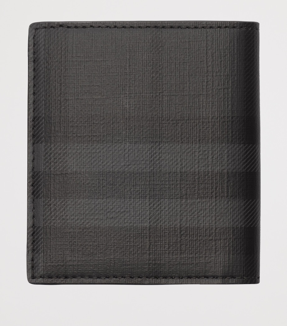 Burberry City Check Folding Card Holder Iron Image 3