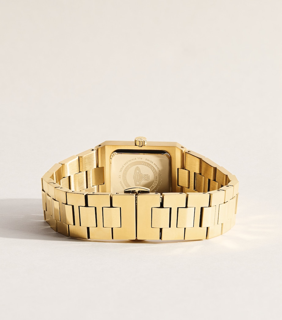 Vivienne Westwood Stainless Steel Brunswick Watch 24mm Gold Image 3