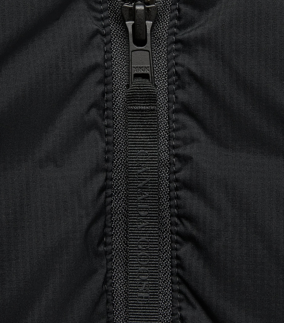 Canada Goose Mens Lodge Hooded Jacket Black Image 6