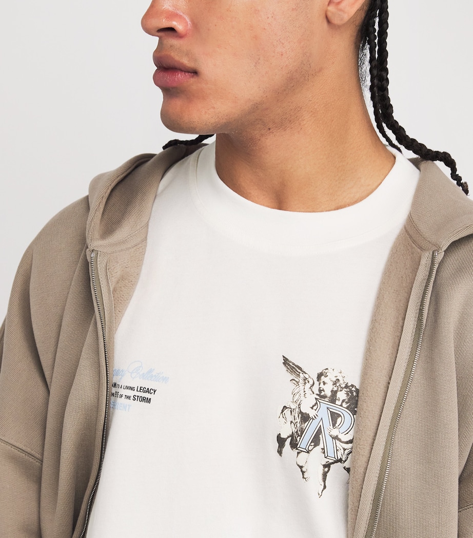 Cotton Legacy Cherub T-Shirt FLAT WHITE Image 6