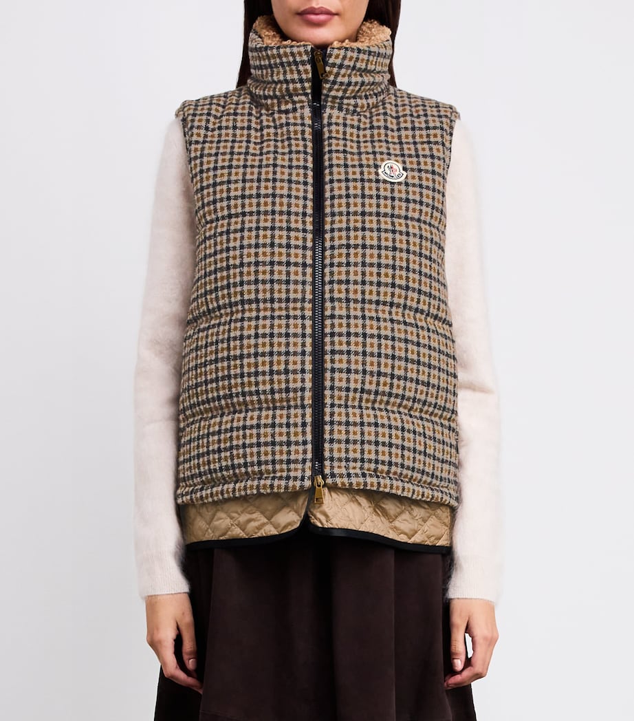 Wool-Blend Adaptable Touvet Gilet F92 Image 3