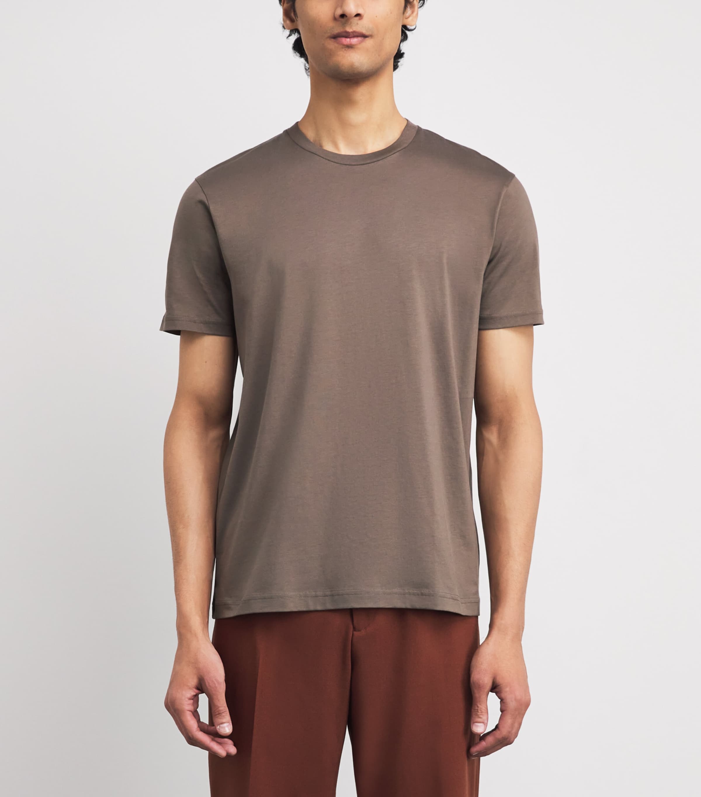 Supima Cotton Riviera T-Shirt BRGR DARK CEDAR26 Image 3