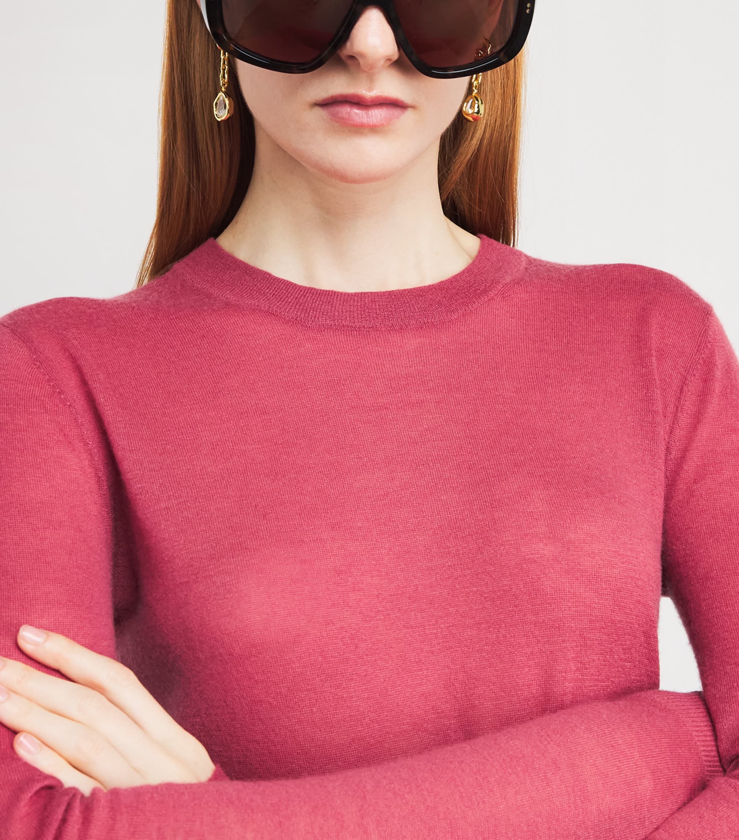 Cashmere Round-Neck Sweater MULBERRY Image 6