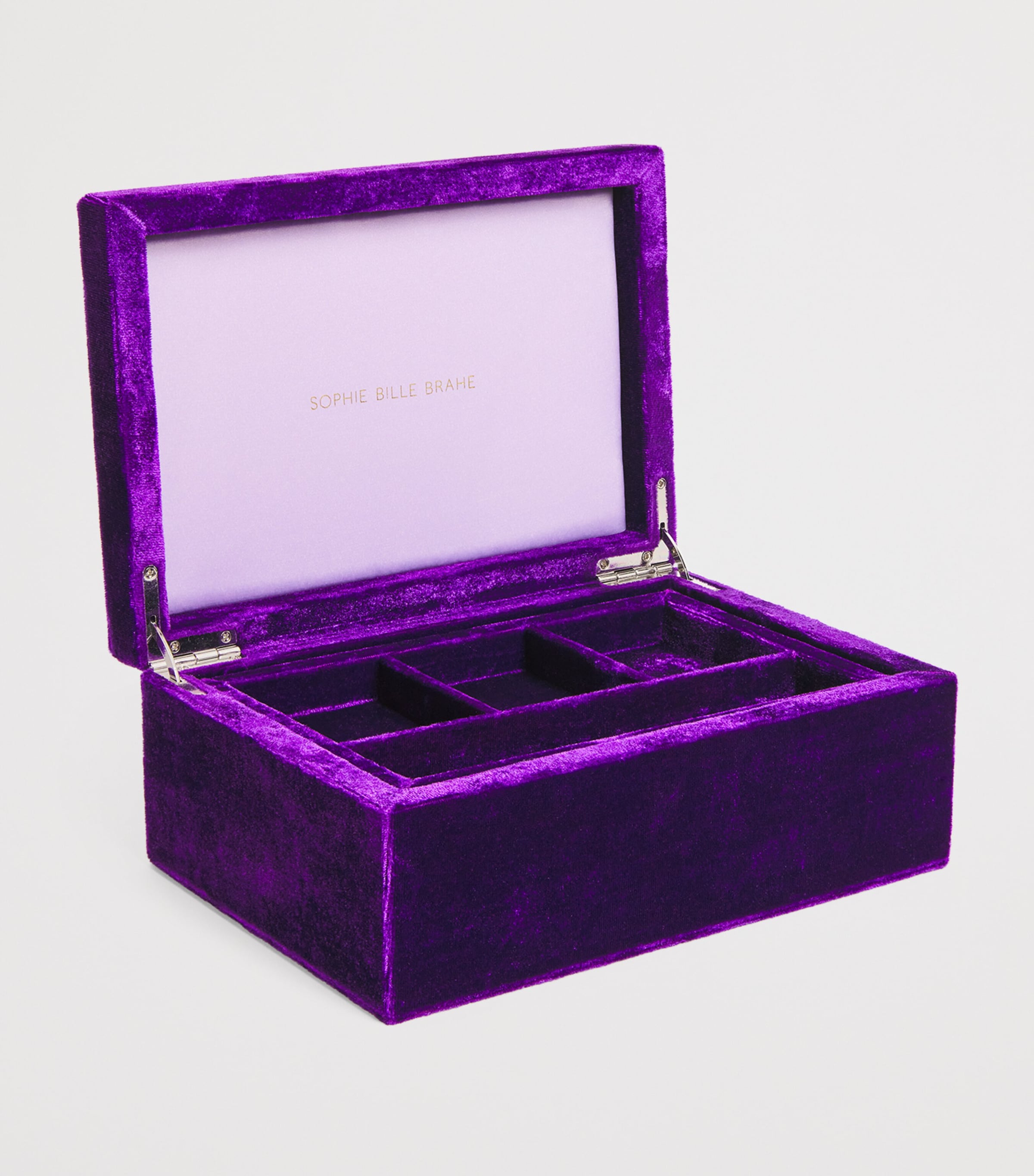 Sophie Bille Brahe Velvet Silk Tresor Grande Jewellery Box Image 2
