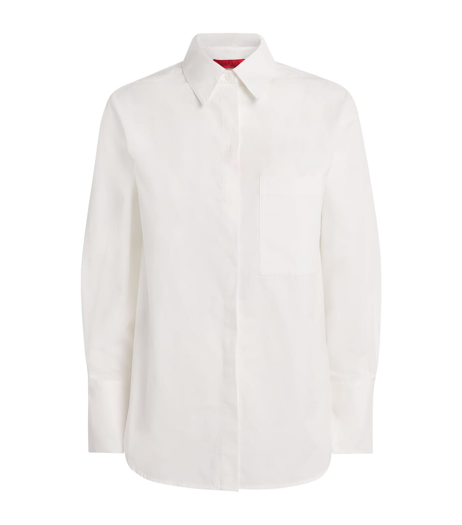 Cotton Poplin Shirt OPTICAL WHITE Image 1