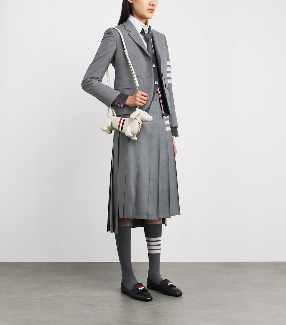 Pleated Midi Skirt MED GREY Image 2