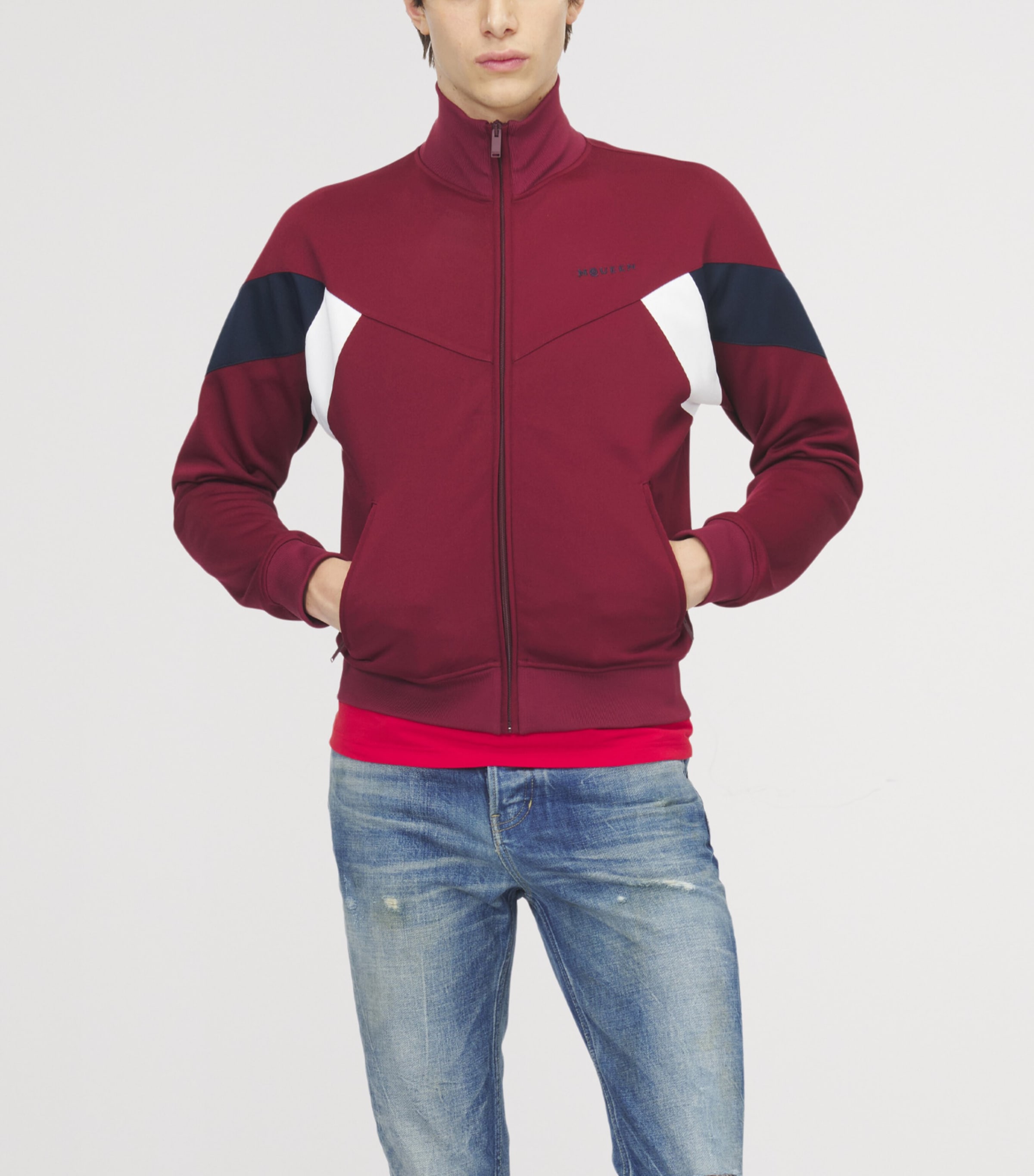 McQueen Mens Logo Track Jacket Image 5