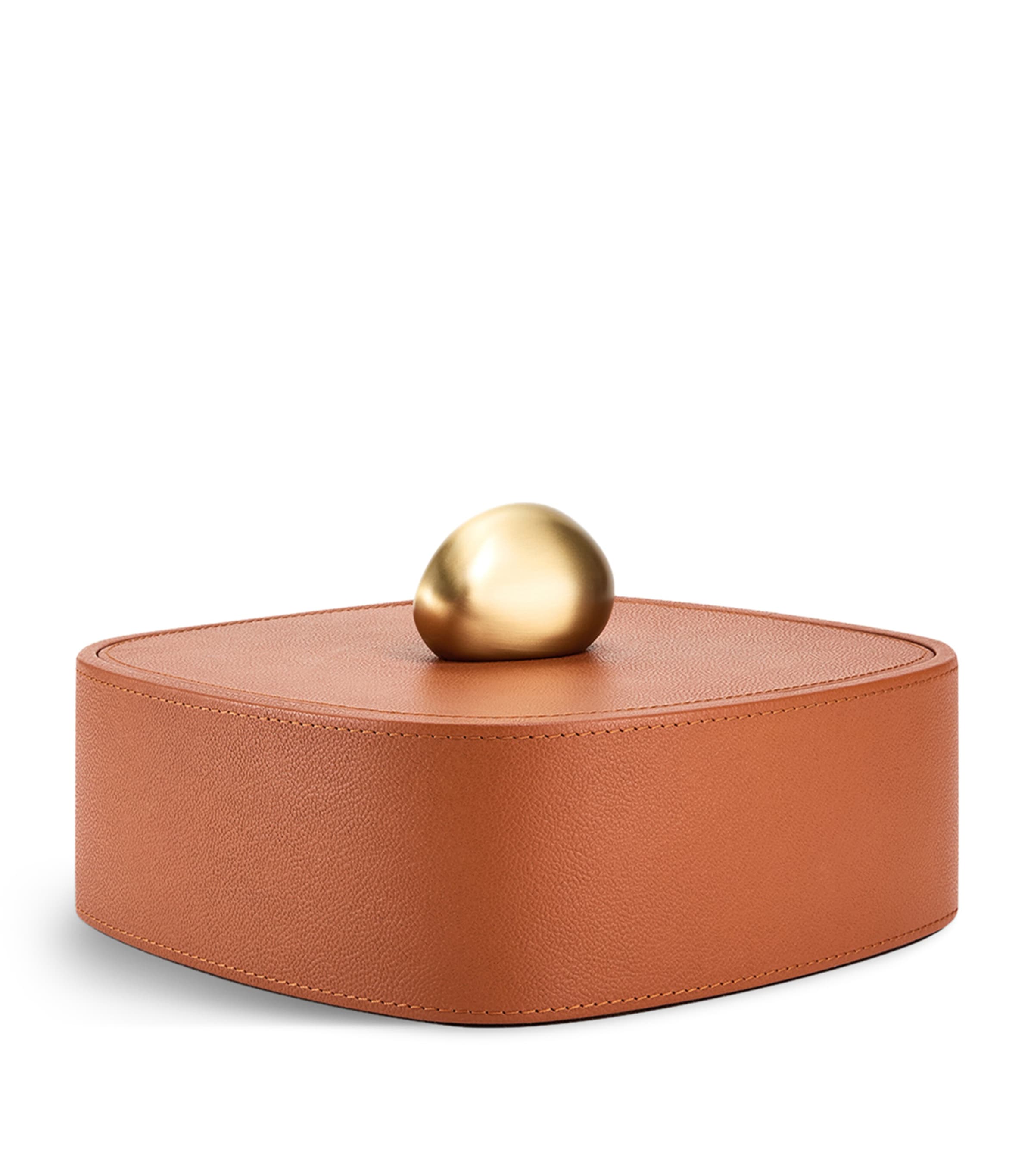 Pebble Trinket Box CAMEL Image 1