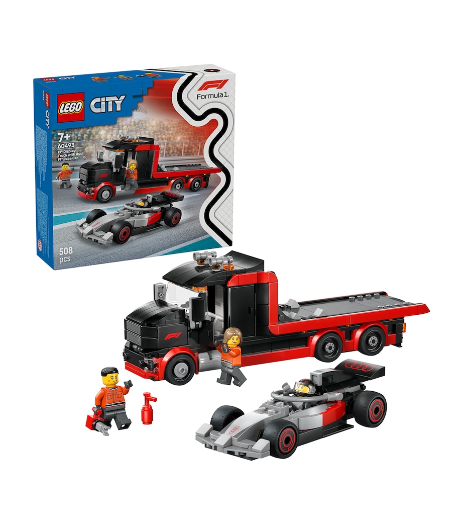 Lego LEGO City F1 Display Truck with Audi F1 Race Car 60493 Image 1