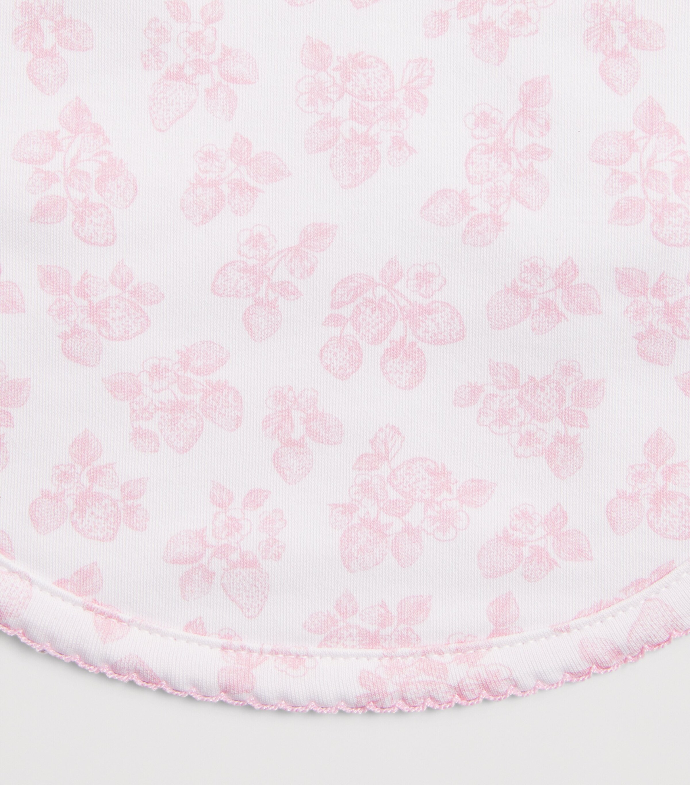 Kissy Kissy Pima Cotton Floral Bib Image 3