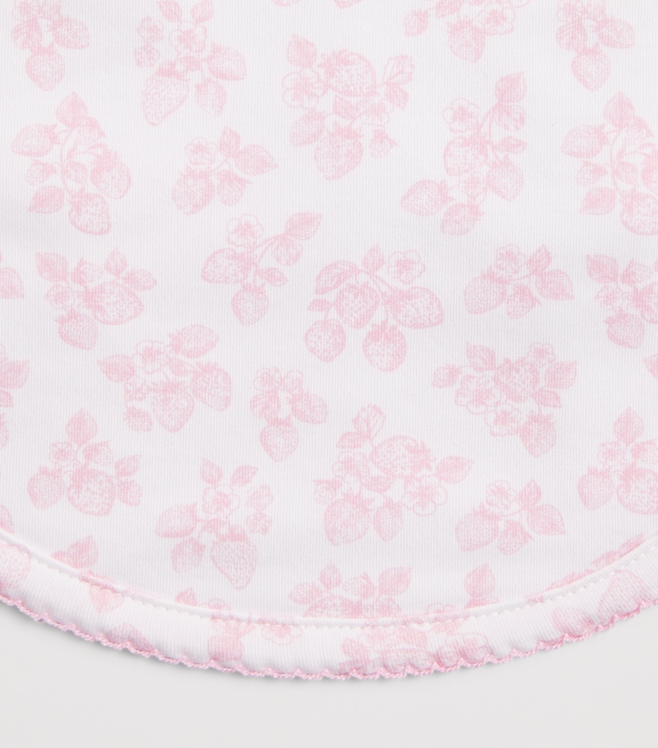 Kissy Kissy Pima Cotton Floral Bib Image 3