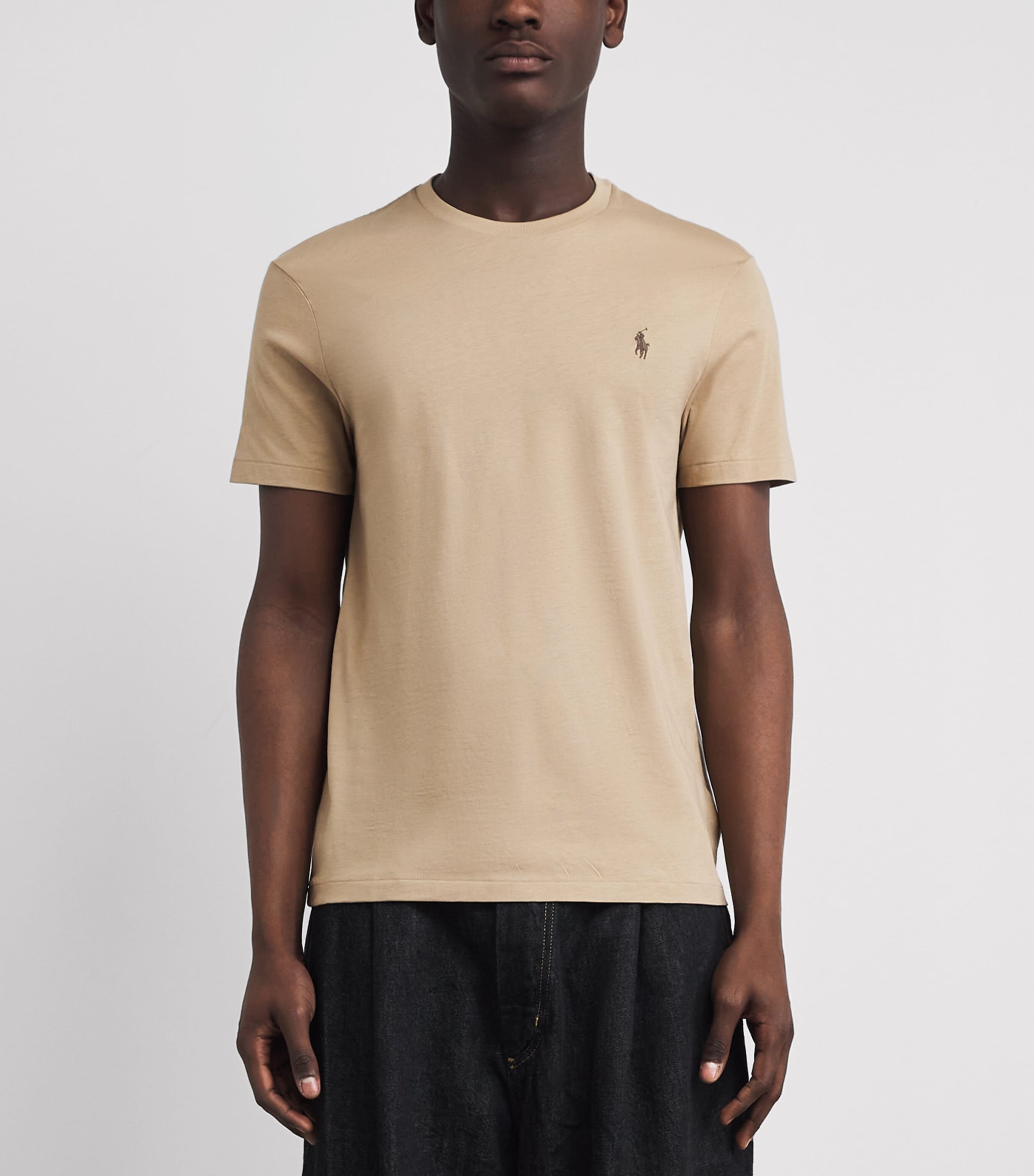 Polo Ralph Lauren Mens Cotton Custom-Fit Polo Pony T-Shirt Vintage Image 4