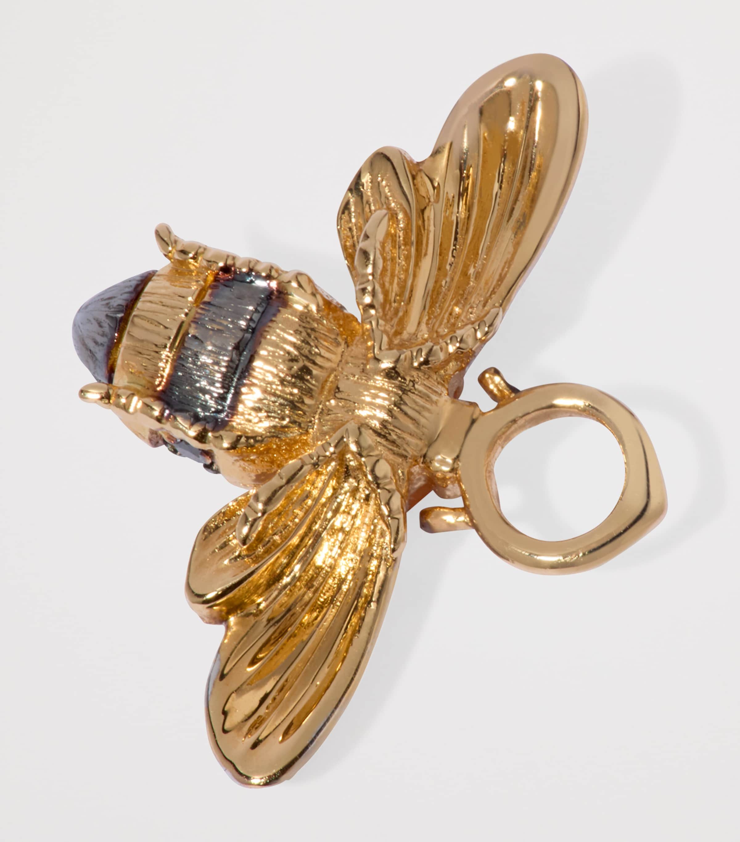 Yellow Gold, Citrine and Diamond Mythology Bee Charm YELLOW GOLD Image 4
