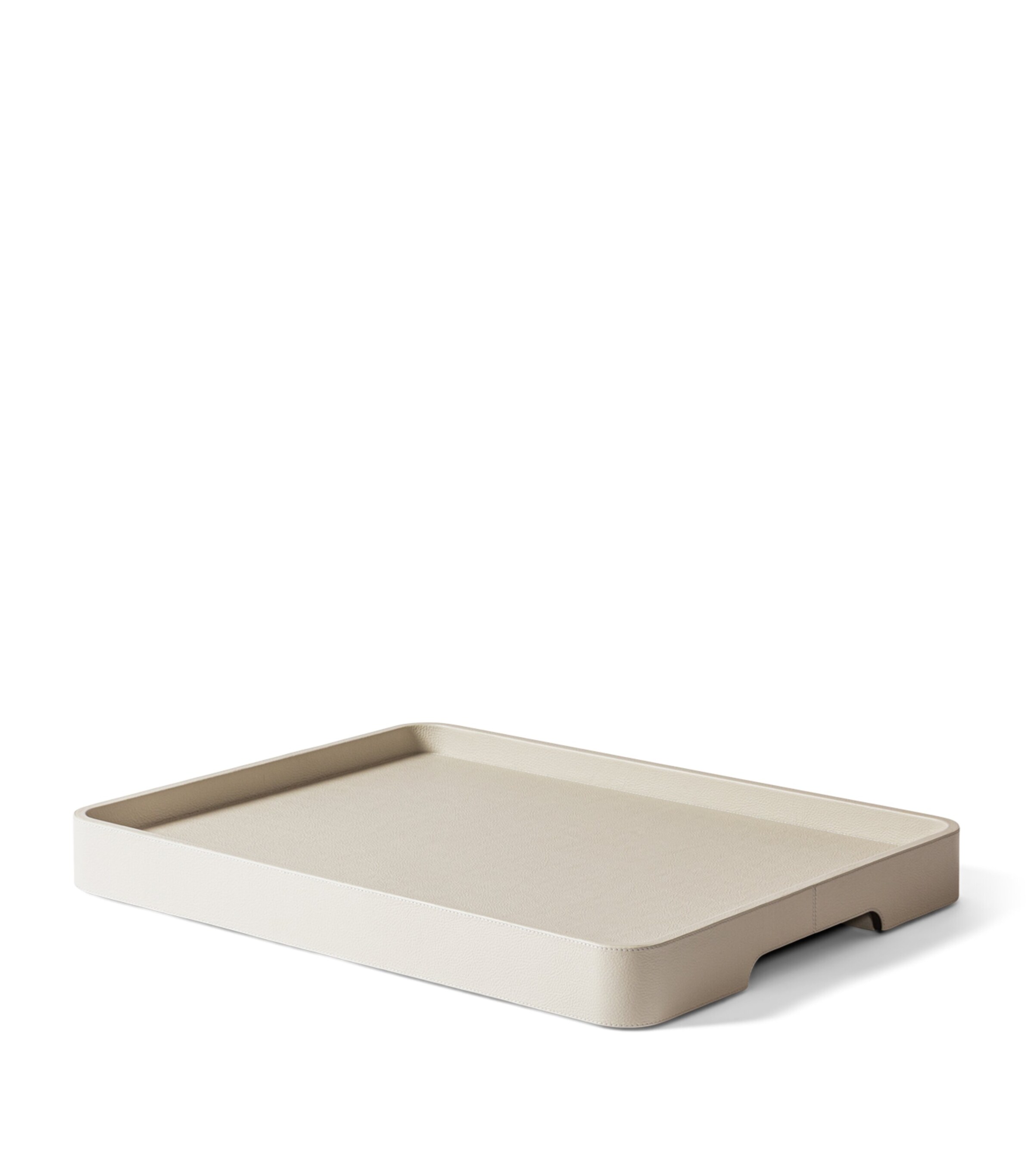 Poltrona Frau Leather Bed Tray Quarzo Fume Image 2