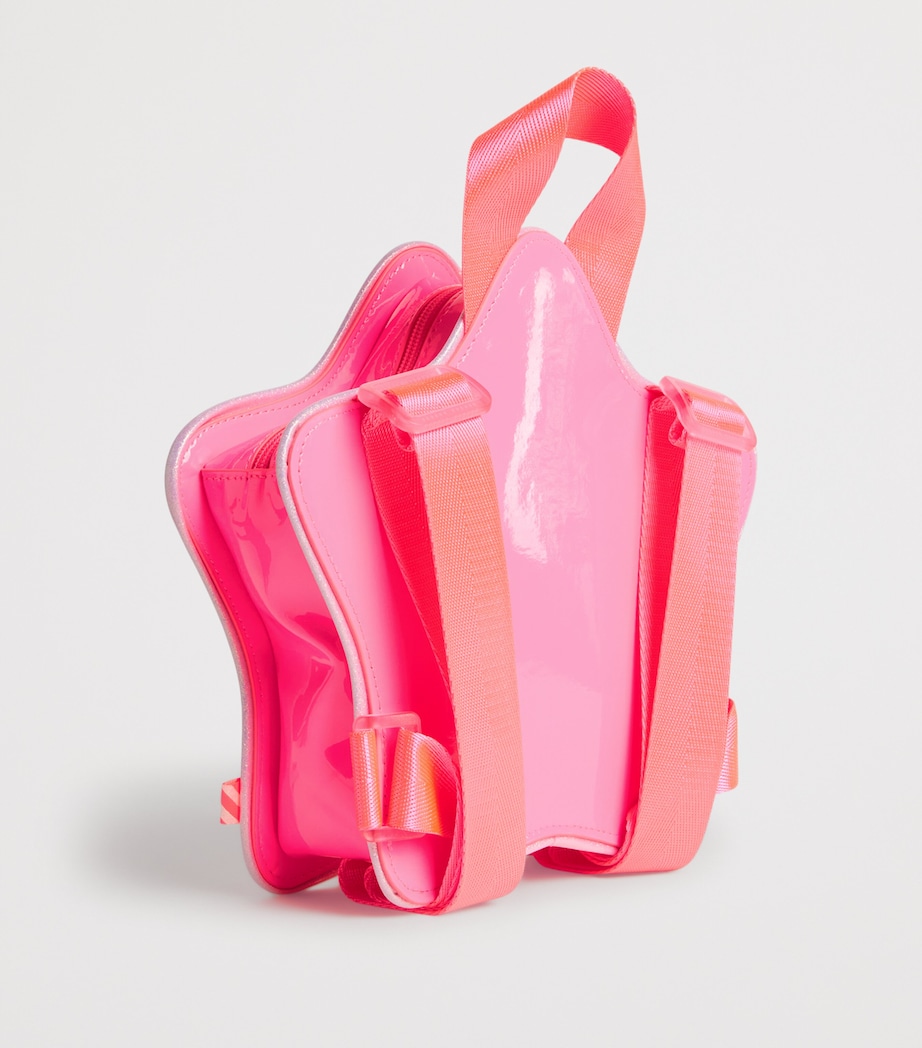 Star Glitter Backpack 499FUSCHIA Image 2