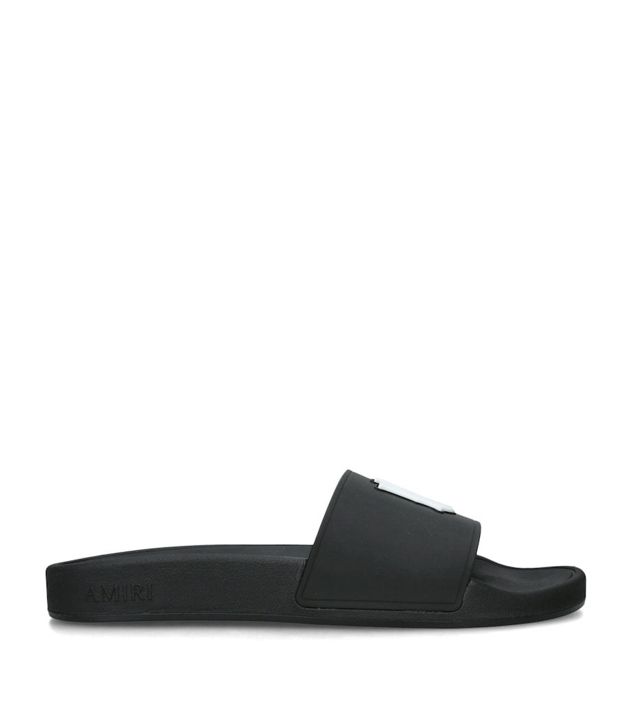 AMIRI MA Pool Slides Black Image 1