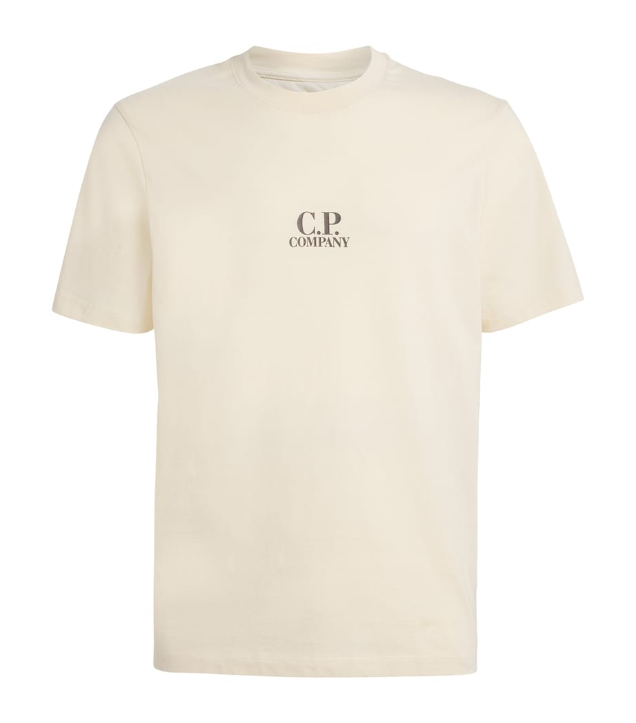 Cotton Logo T-Shirt 402 PISTACHIO SHELL Image 1