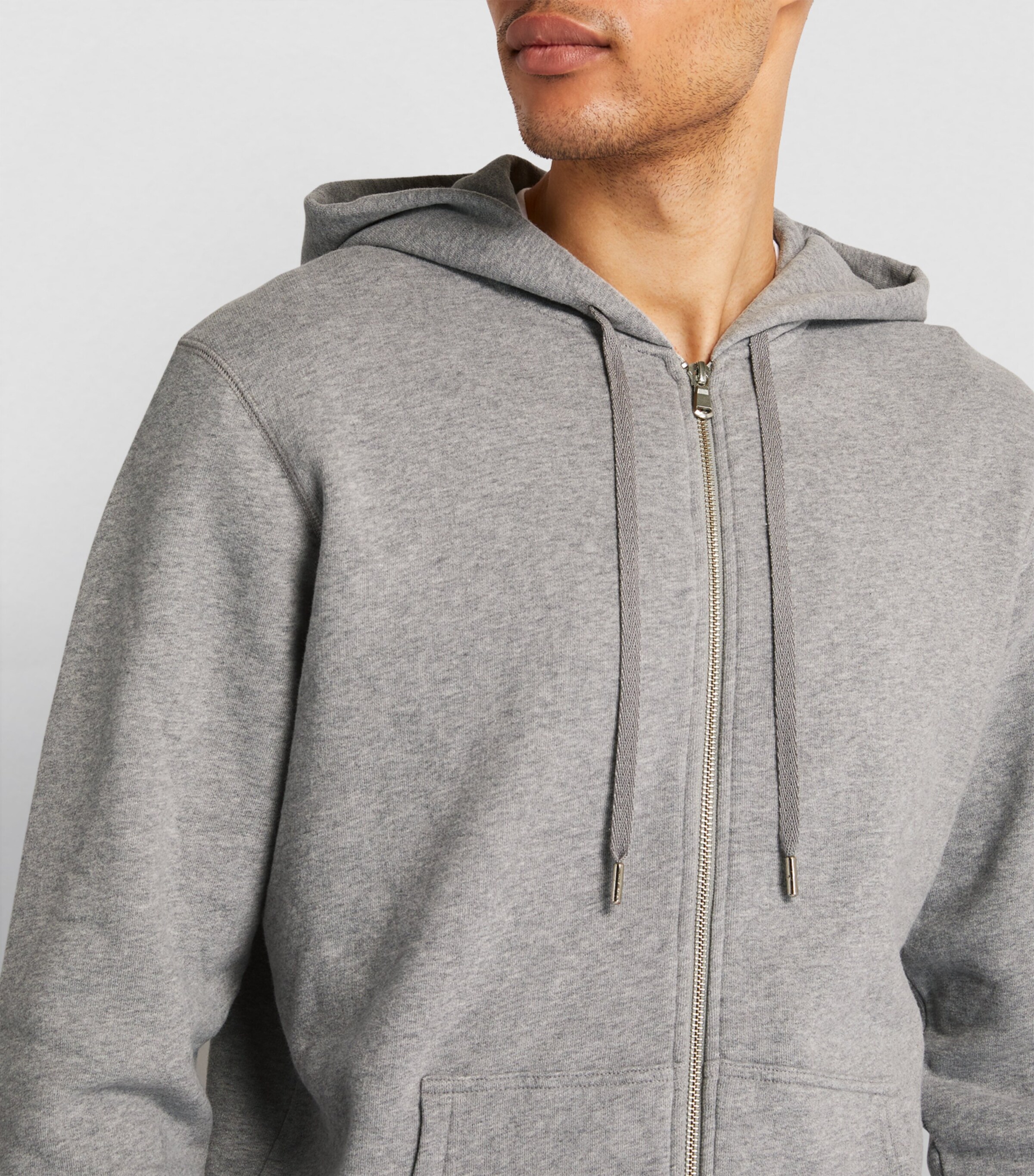Loopback Zip-Up Hoodie GYAA Image 12