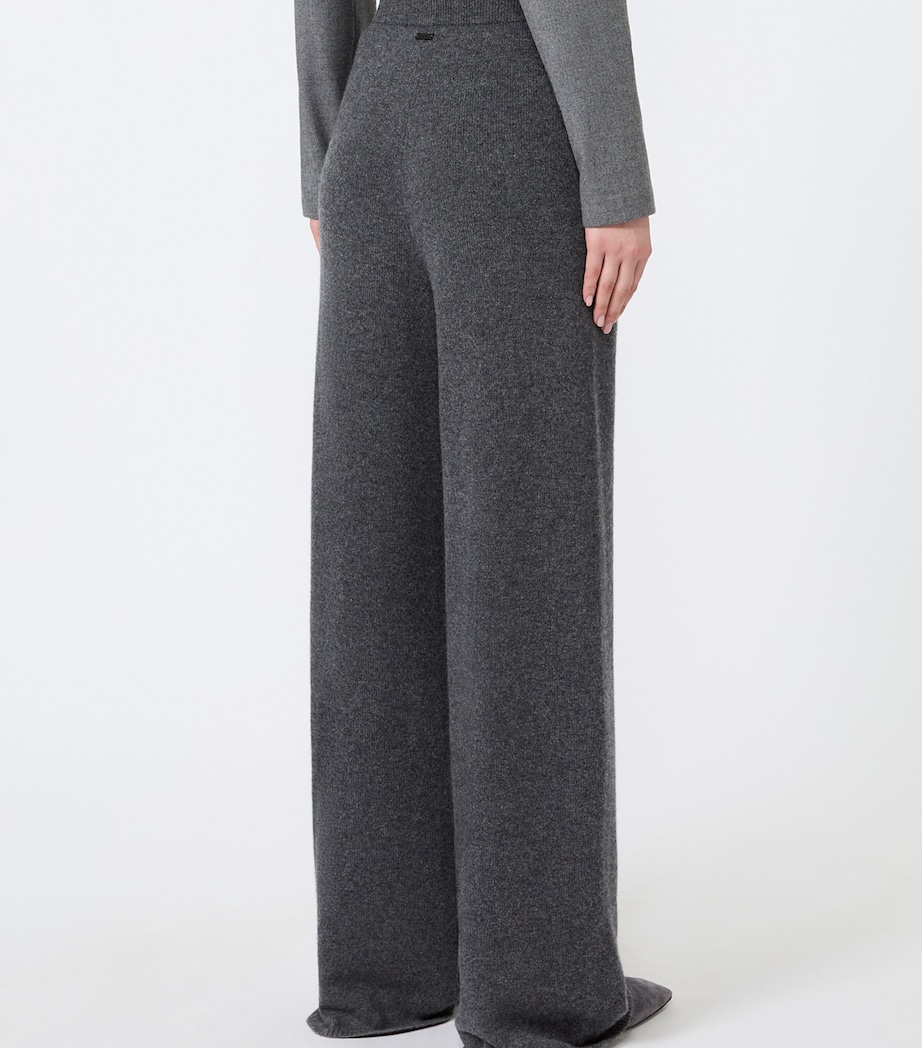 Max Mara Womens Cashmere Sweatpants Dark Grey Image 3
