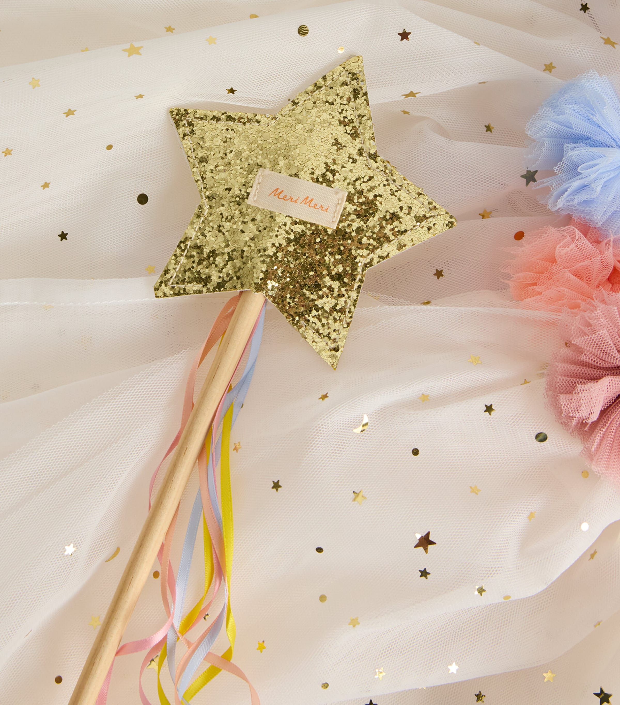 Pom-Pom Collar Cape MULTI Image 3