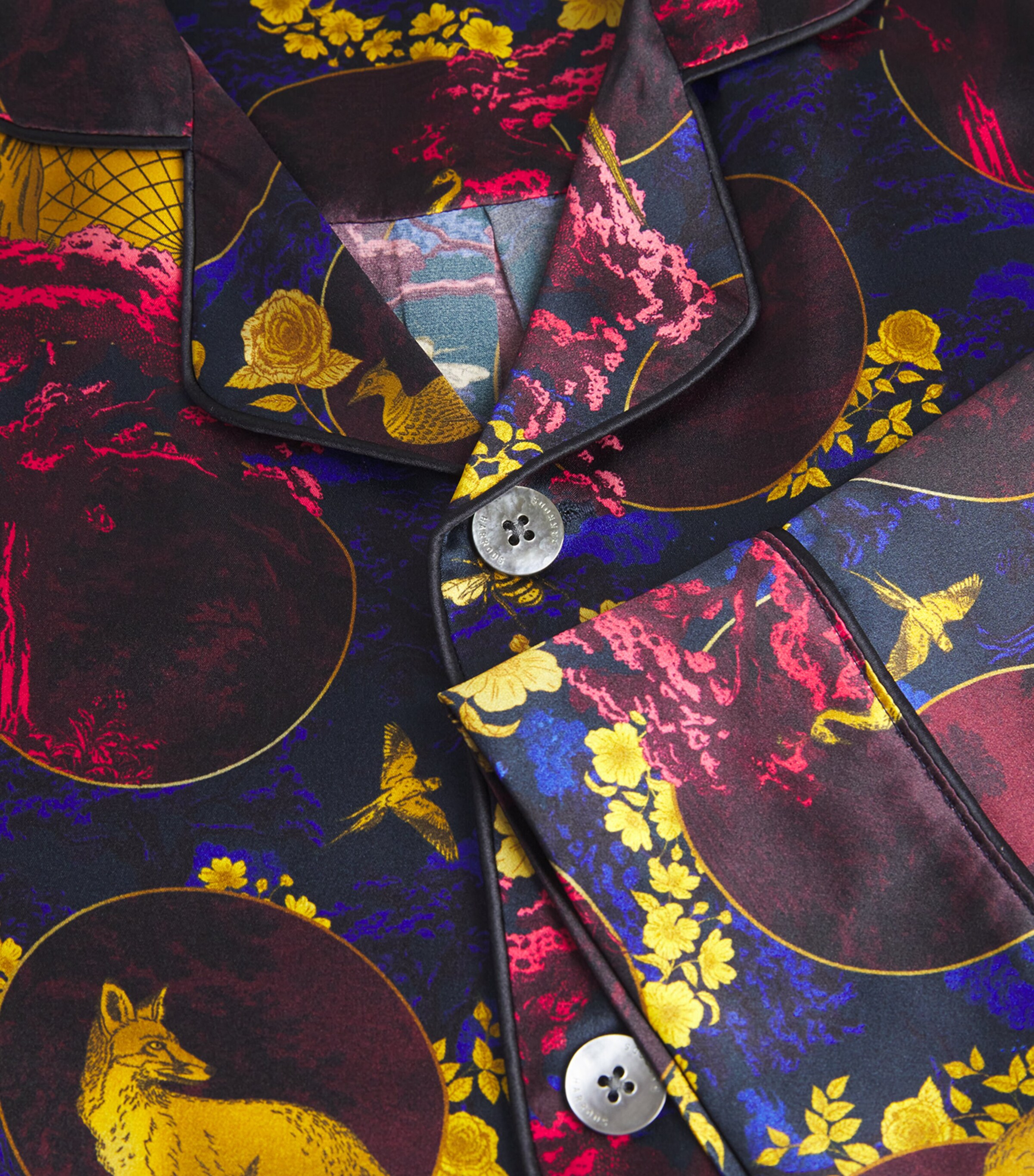 Silk Toile Pyjama Set MULTI Image 5