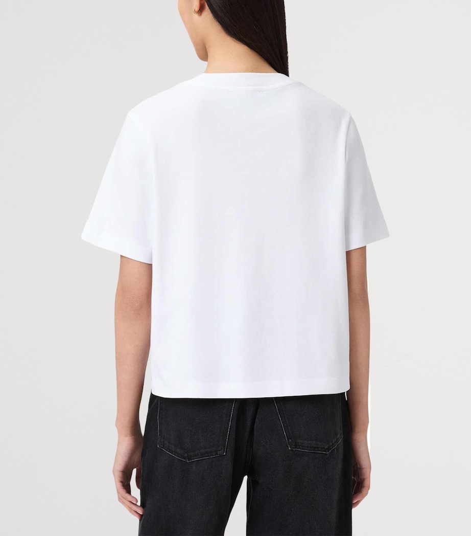 AllSaints Womens Organic Cotton Lover Lisa T-Shirt White Image 4