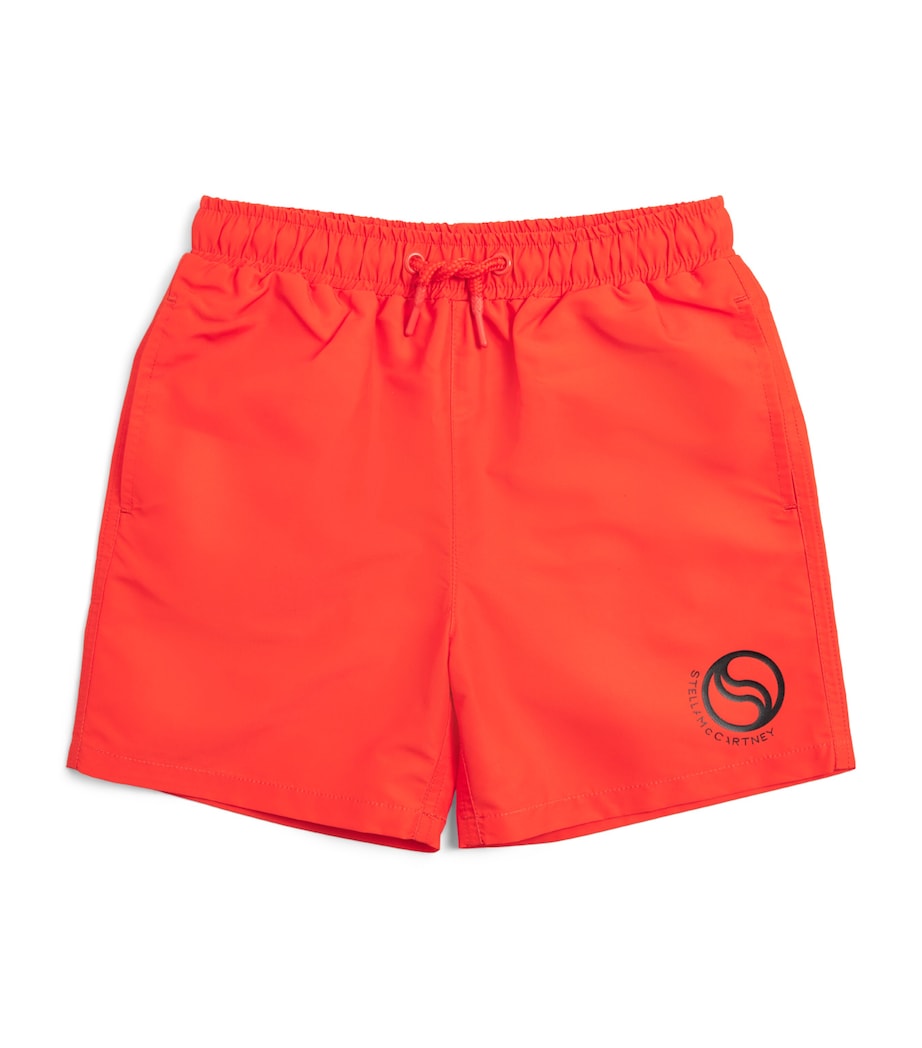 Stella McCartney Kids Logo Swim Shorts (3-14 Years) Image 1