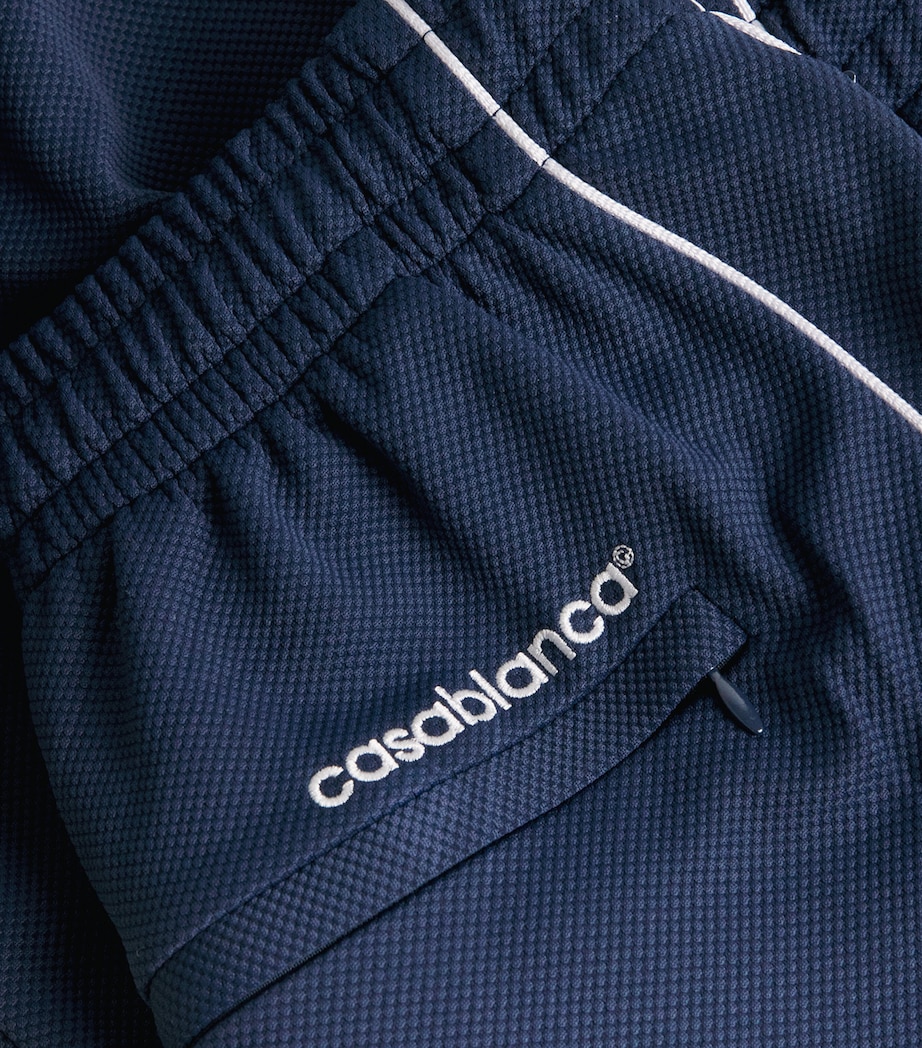 Piqué Track Pants NAVY Image 5