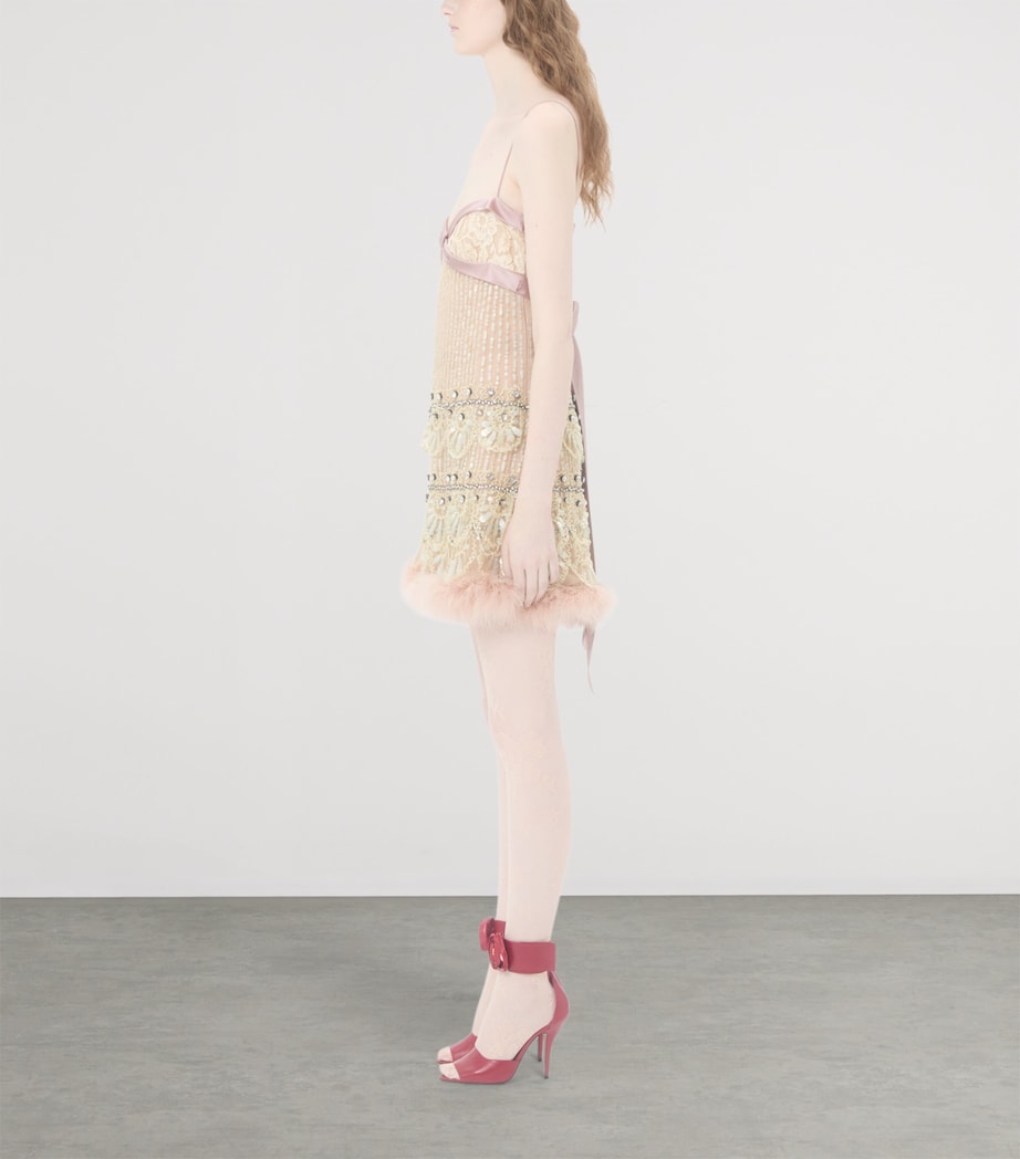 Sequin Mini Dress 02X Image 3