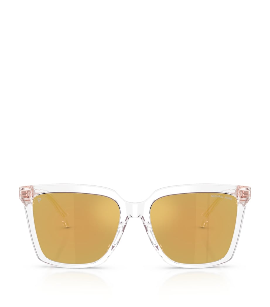 Michael Kors Menaggio Square Sunglasses Clear Image 1