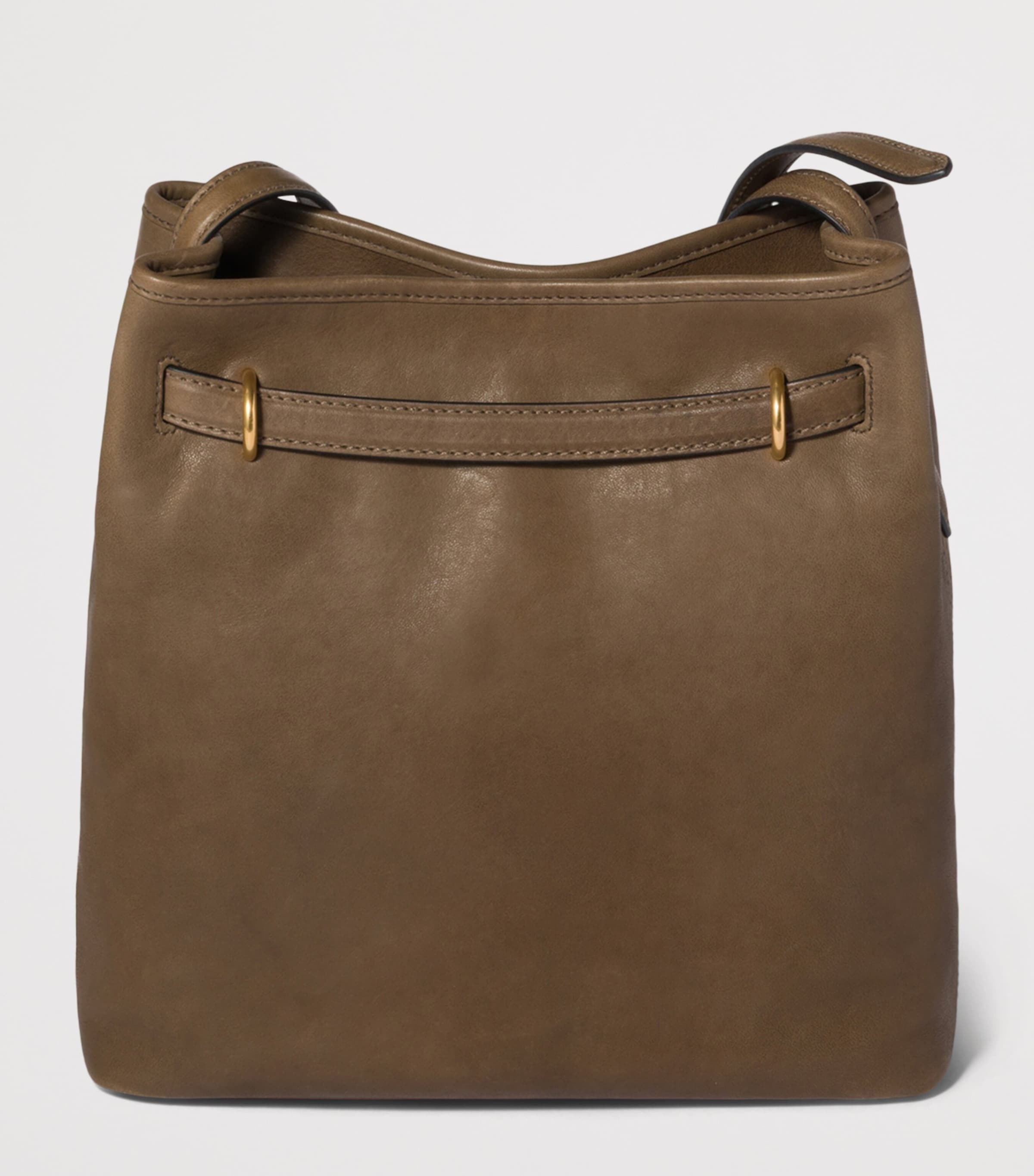 Miu Miu Womens Nappa Leather Aventure Bucket Bag Image 4