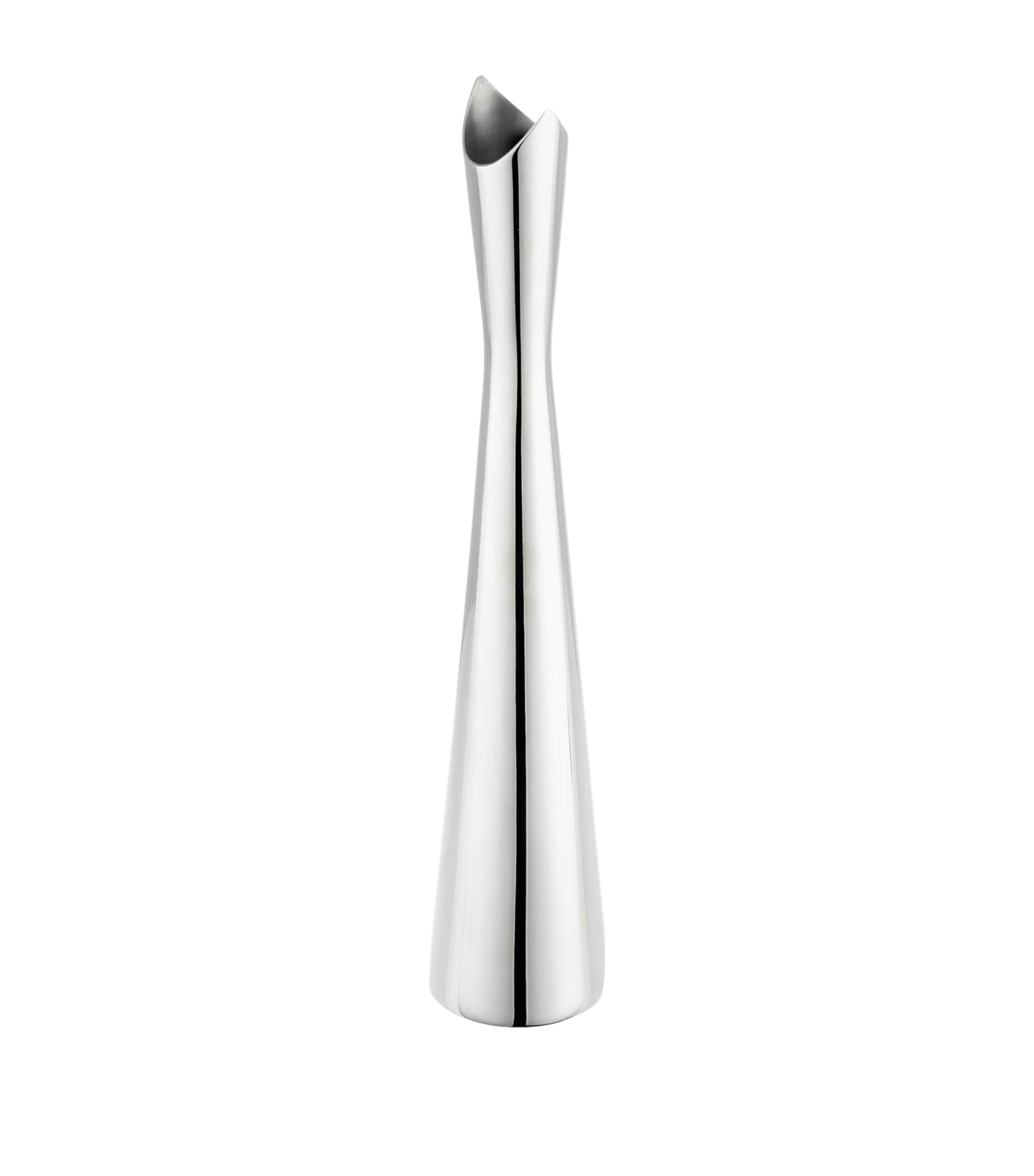 Christofle Silver-Plated Cardinal Vase (22cm) Silver Image 3