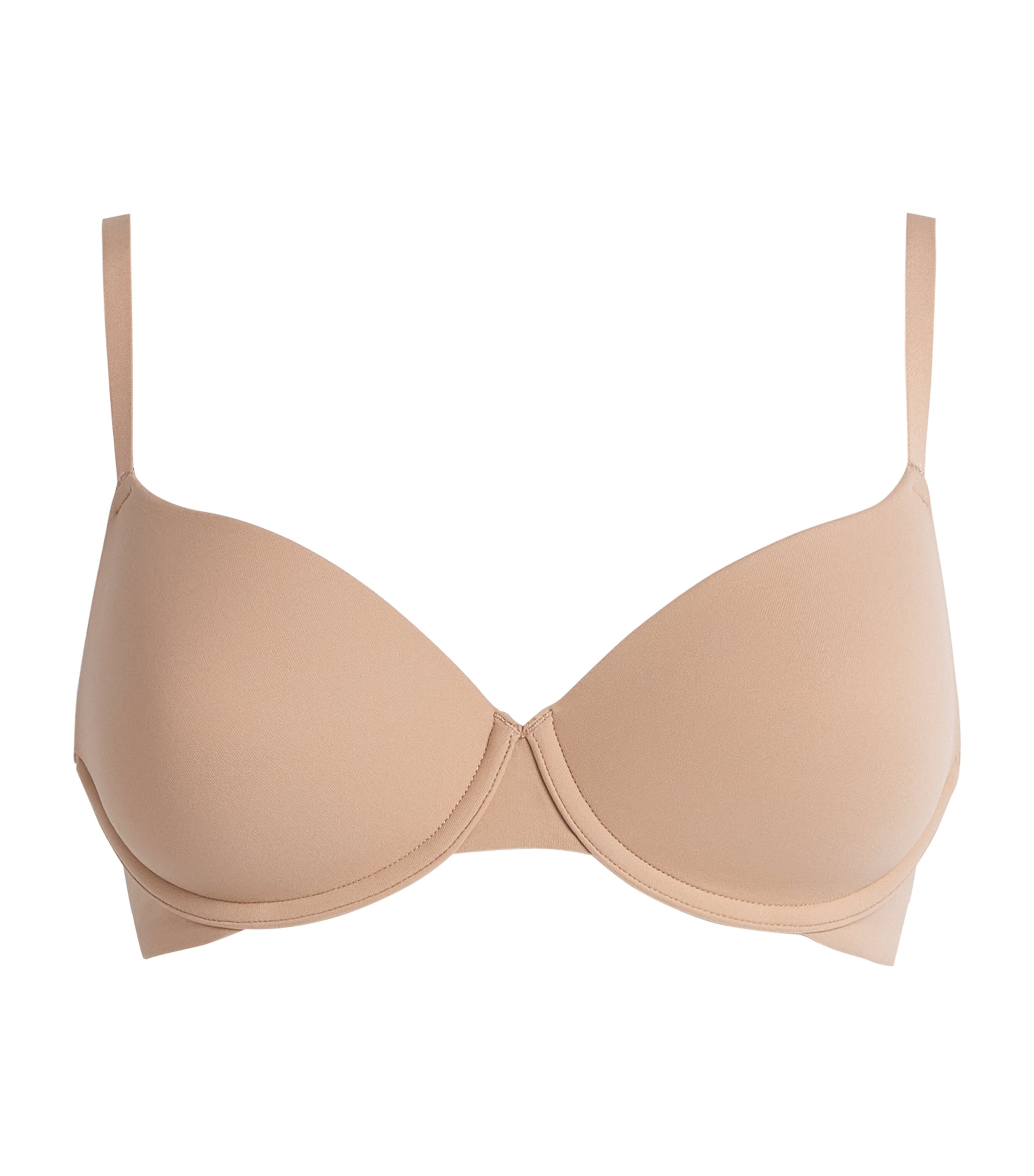 Skims Womens Fits Everybody T-Shirt Bra Clay Image 1