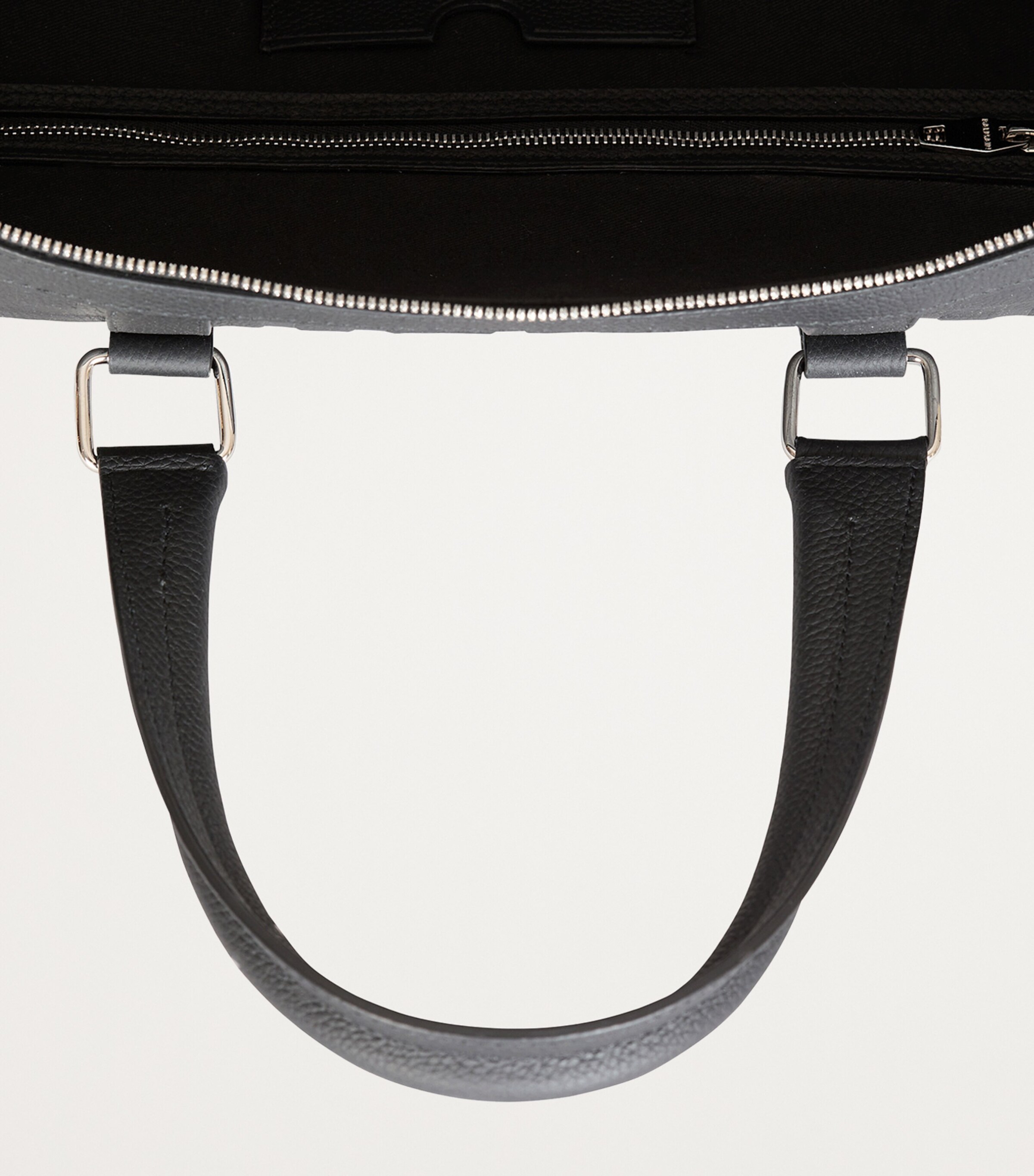 Balmain Leather PB Monogram Holdall Noir Image 4