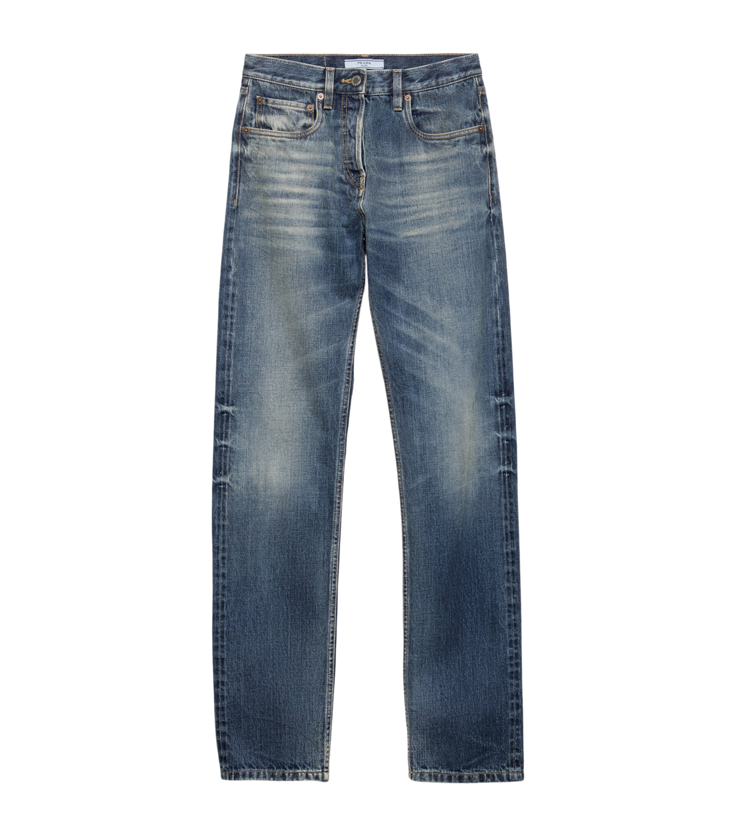 Low-Rise Tapered Jeans F0008 Image 1
