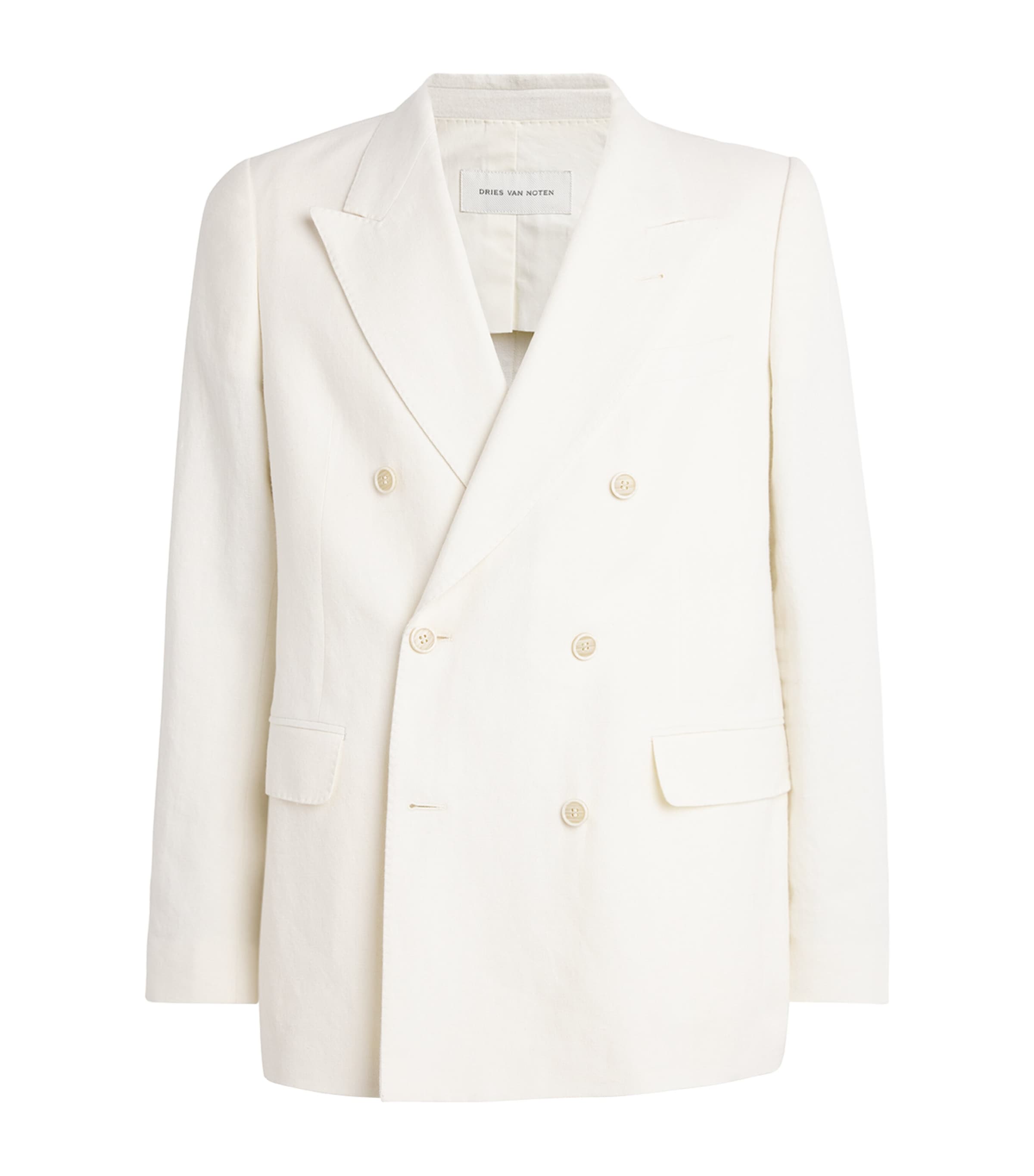 Double-Breasted Blazer 5 ECRU Image 1