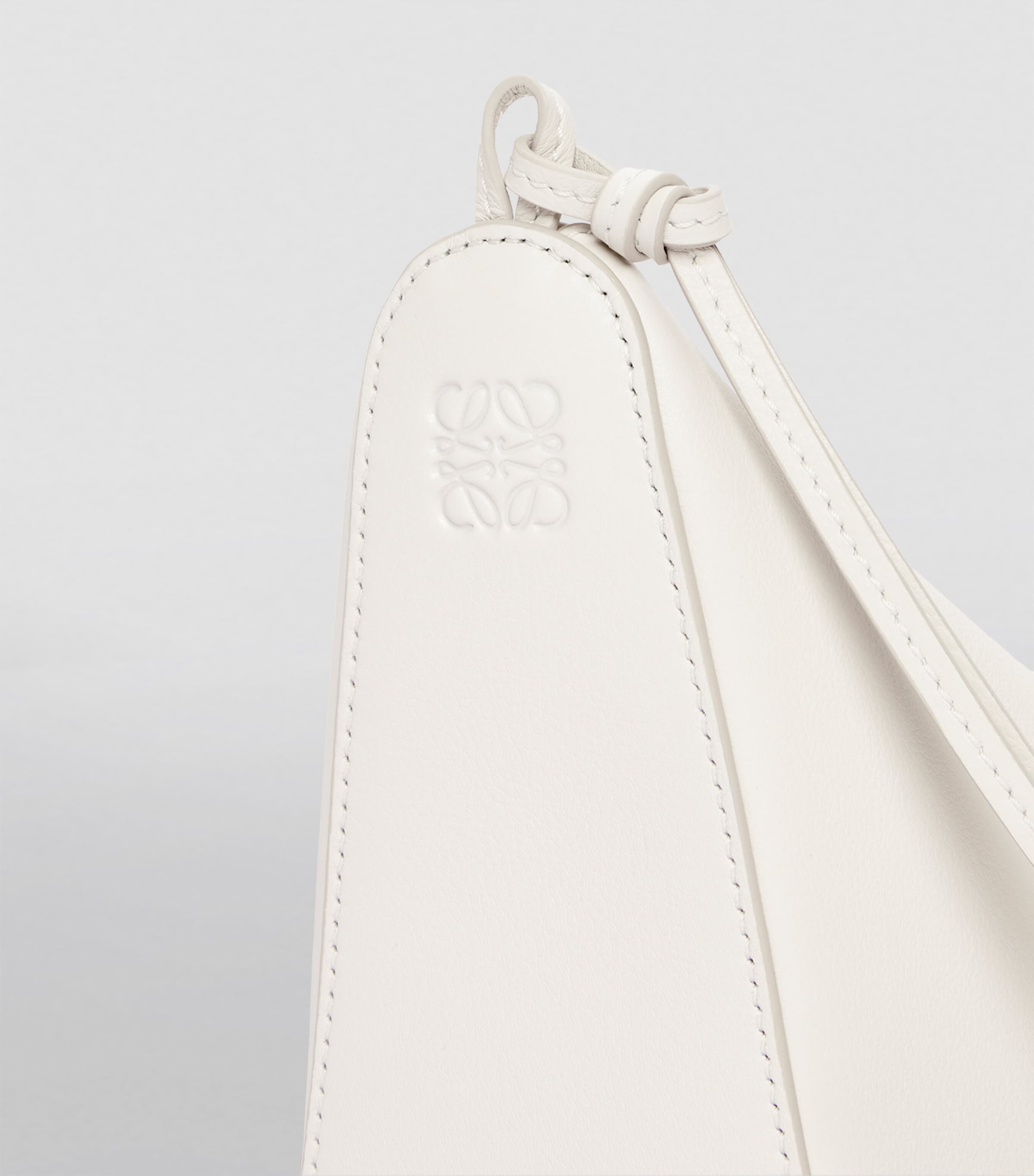 LOEWE White Calfskin Hammock Mini Bag | Harrods US