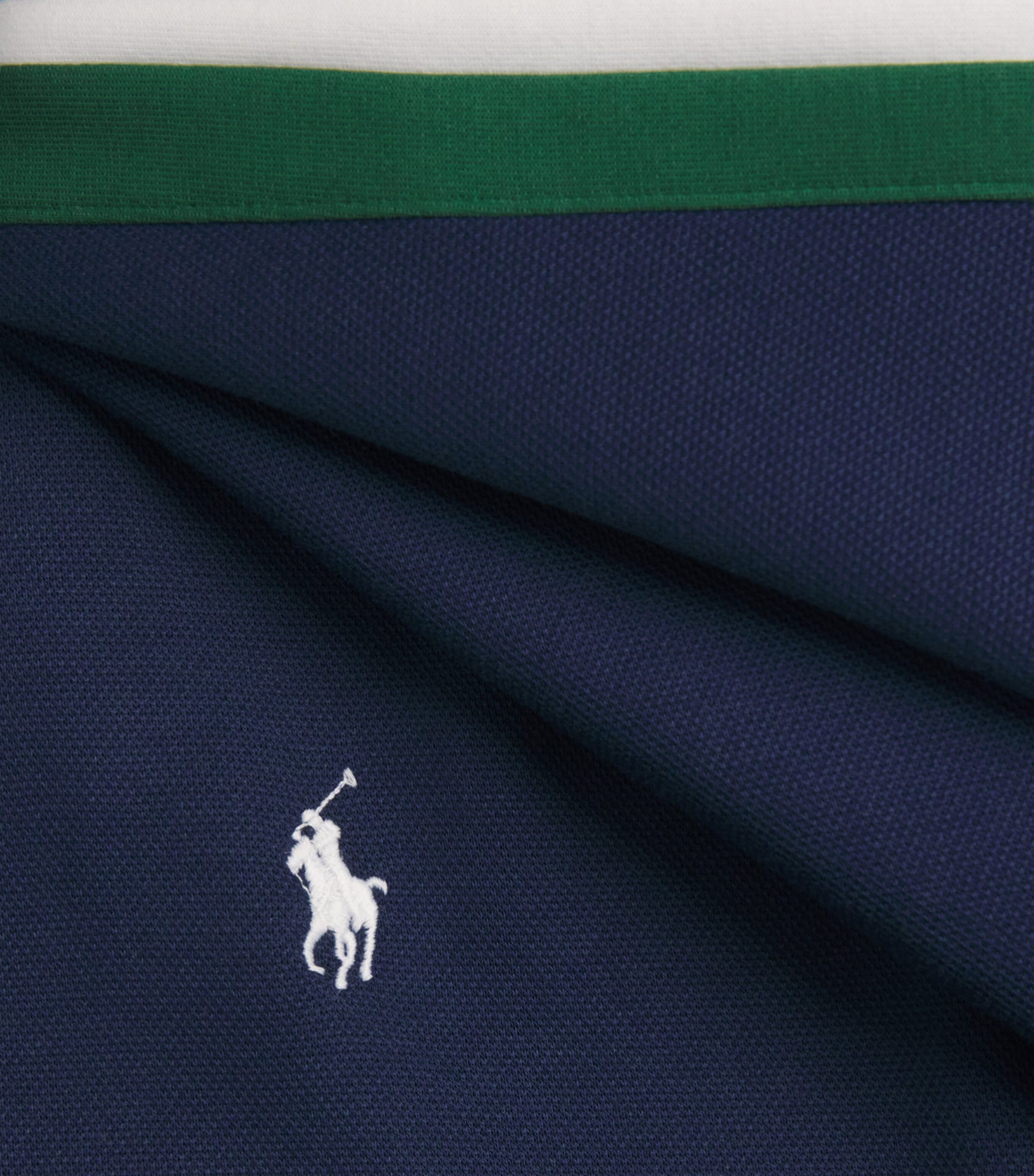 Polo Ralph Lauren Mens Double-Knit Track Jacket Newport Navy Image 6