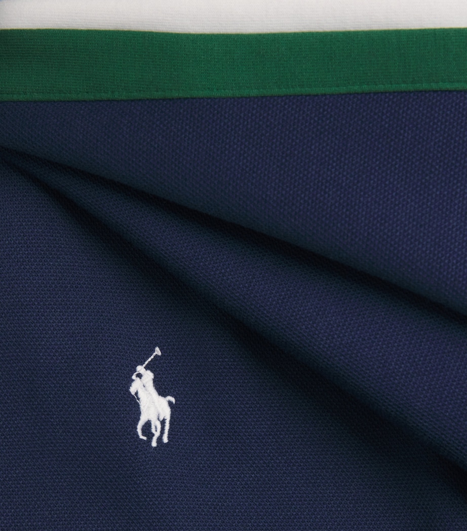 Polo Ralph Lauren Mens Double-Knit Track Jacket Newport Navy Image 6
