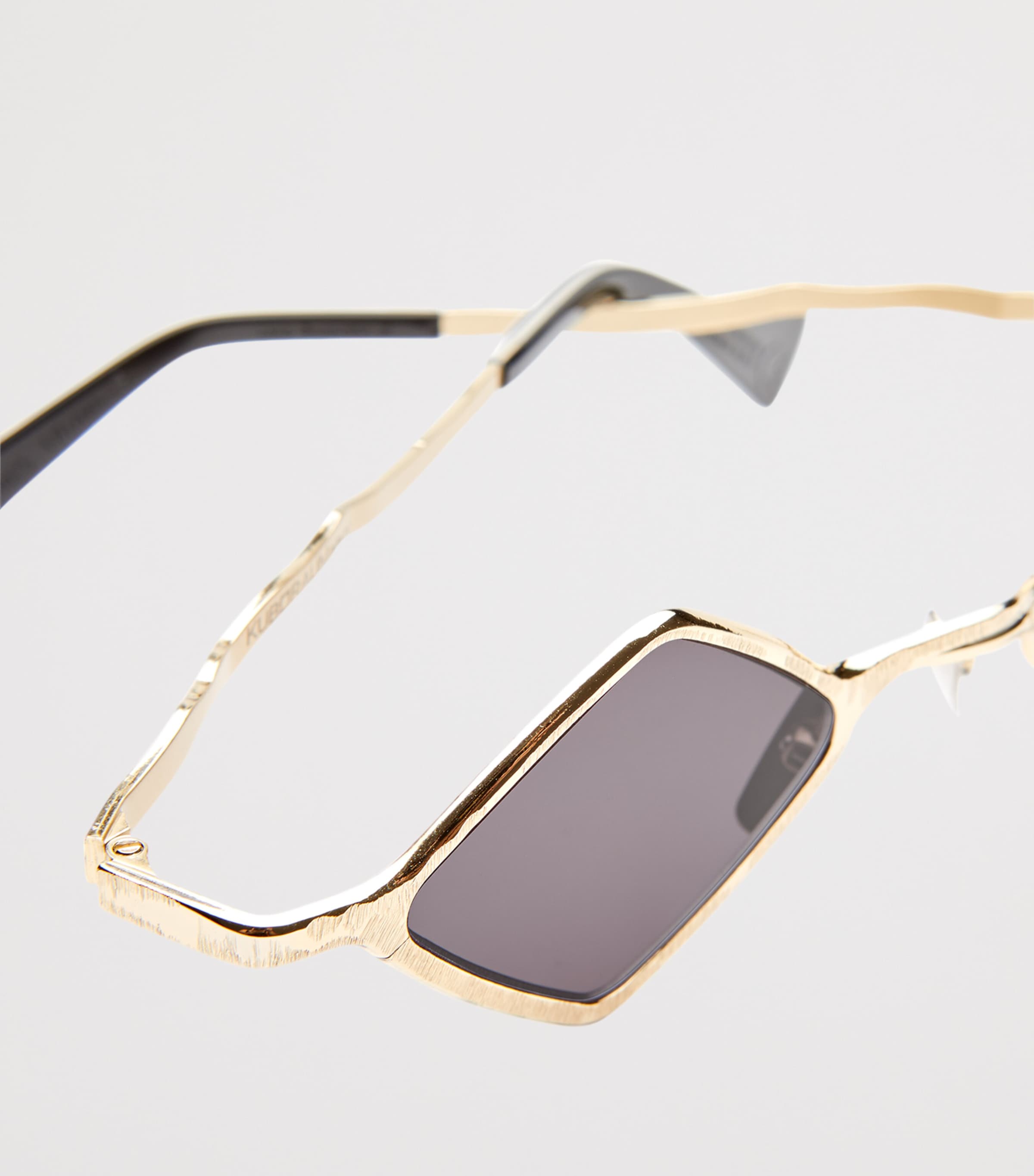 Kuboraum Metal Mask Z14 Sunglasses Gold Grey Image 5