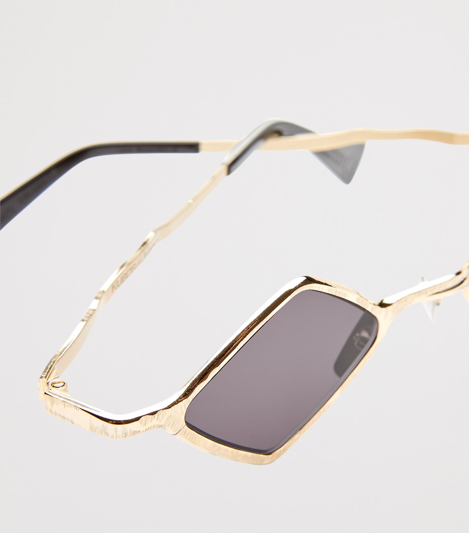 Kuboraum Metal Mask Z14 Sunglasses Gold Grey Image 5